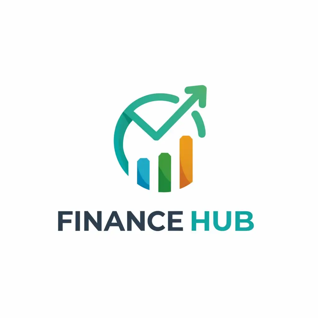 a logo design,with the text "Finance Hub", main symbol:Trading related,Moderate,be used in Finance industry,clear background