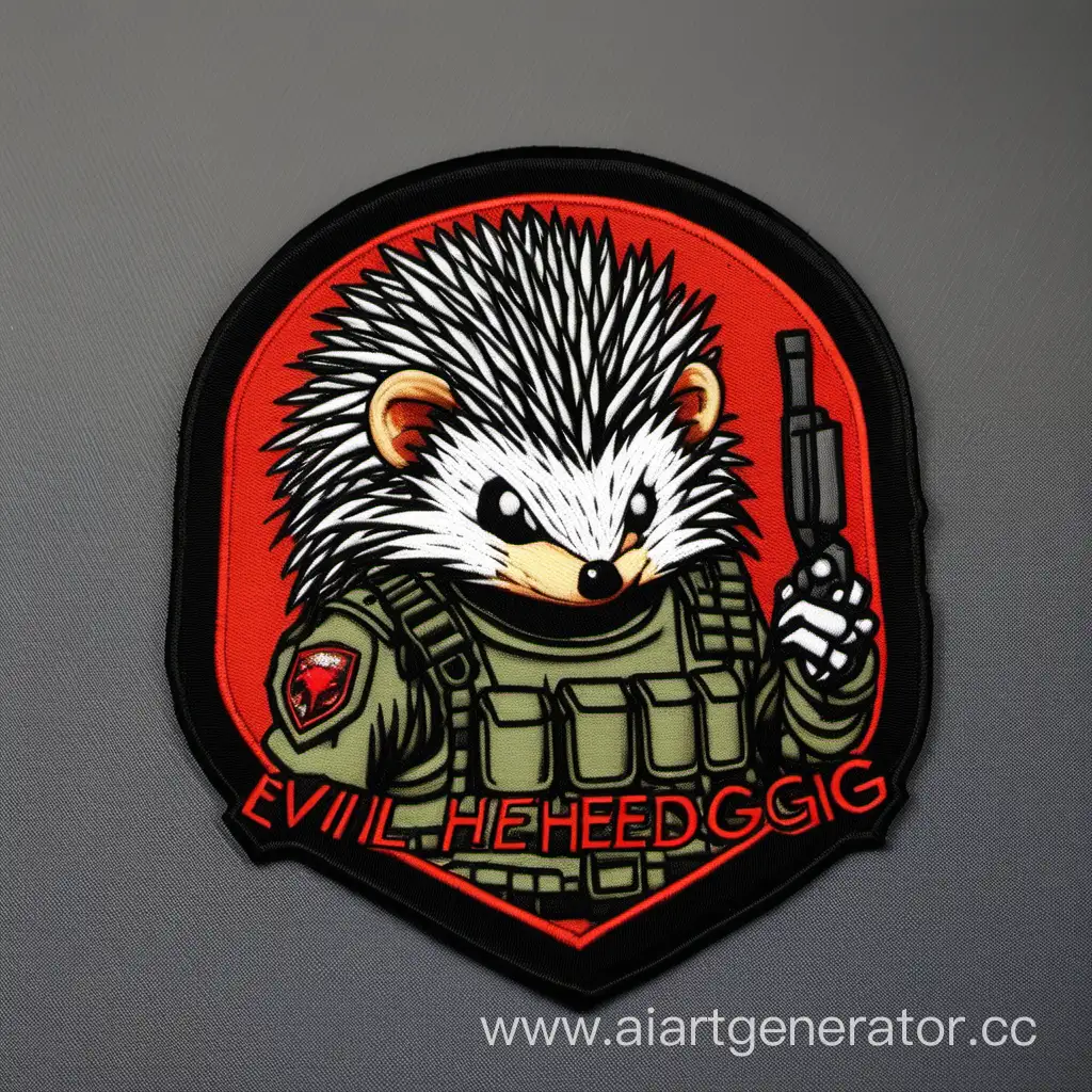 Sinister-Hedgehog-Military-Patch-Design