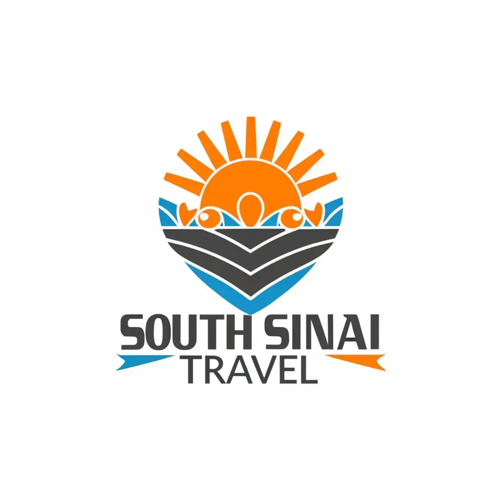 LOGO-Design-for-South-Sinai-Travel-Geometric-Fusion-of-Nature-and-Arabian-Artistry