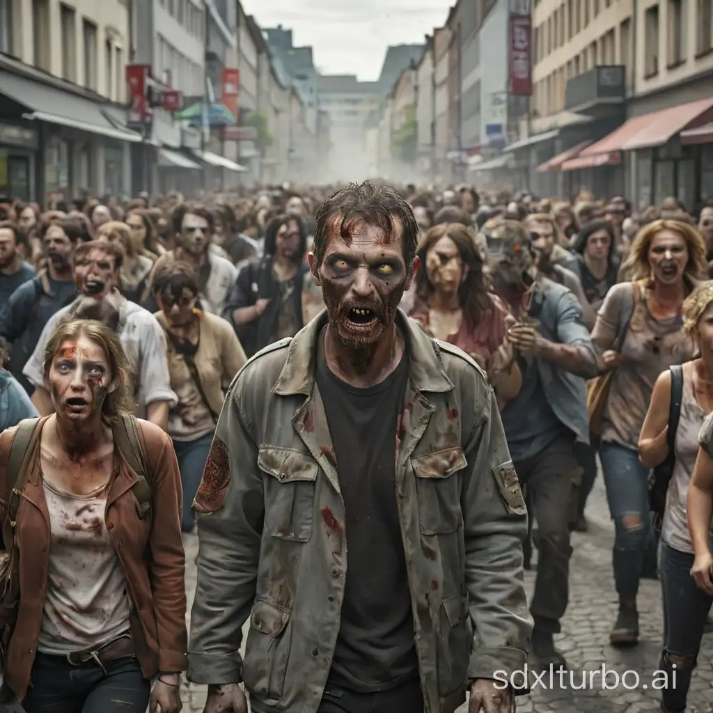 Zombie apocalypse in Berlin