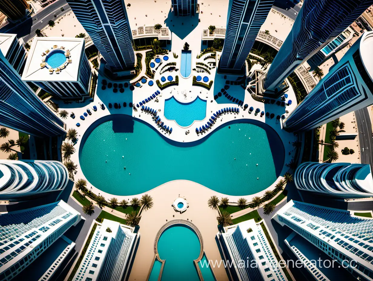 Dubai-Skyscrapers-with-Pools