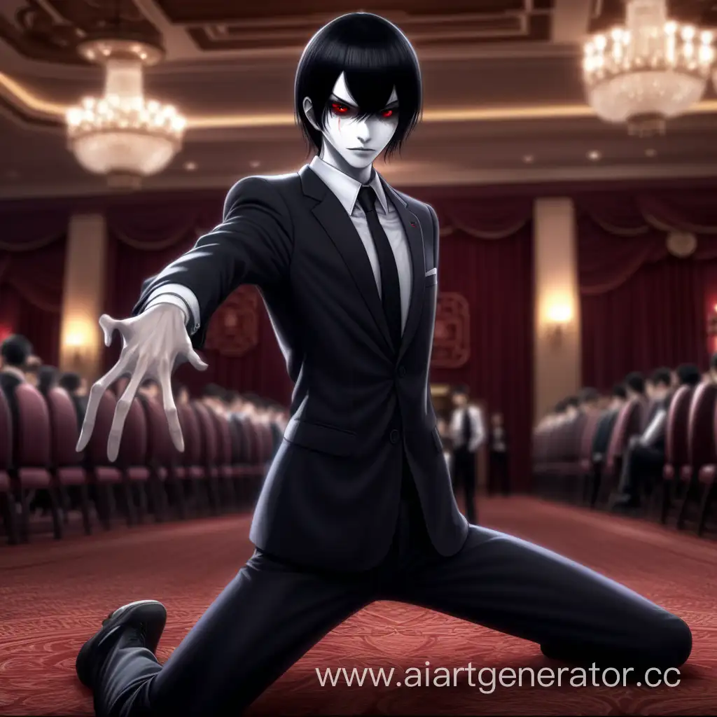 Mysterious-Chinese-Mafia-Member-Showcasing-Unearthly-Agility-in-Ballroom-Split