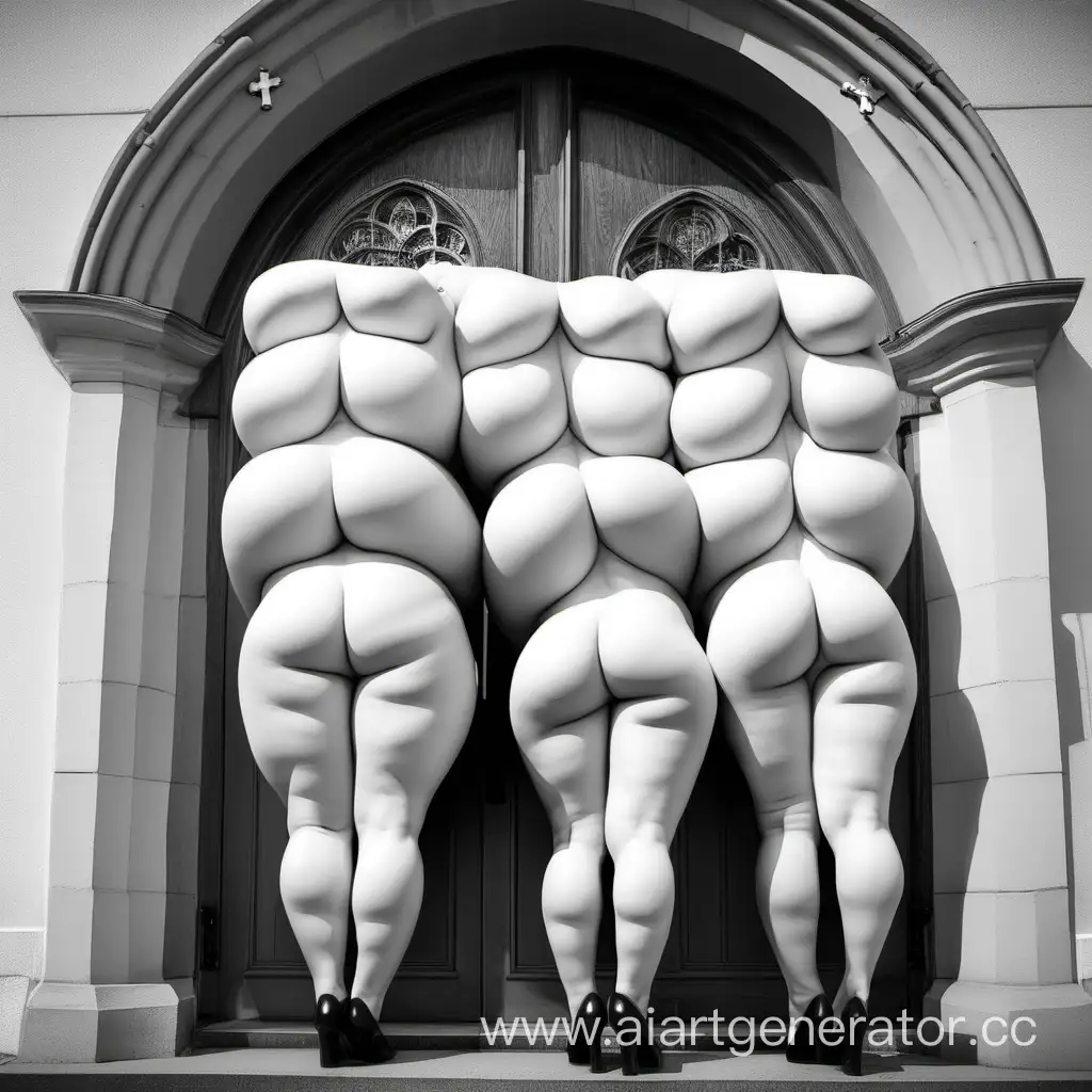 Serene-Gathering-at-the-Church-of-White-Buttocks