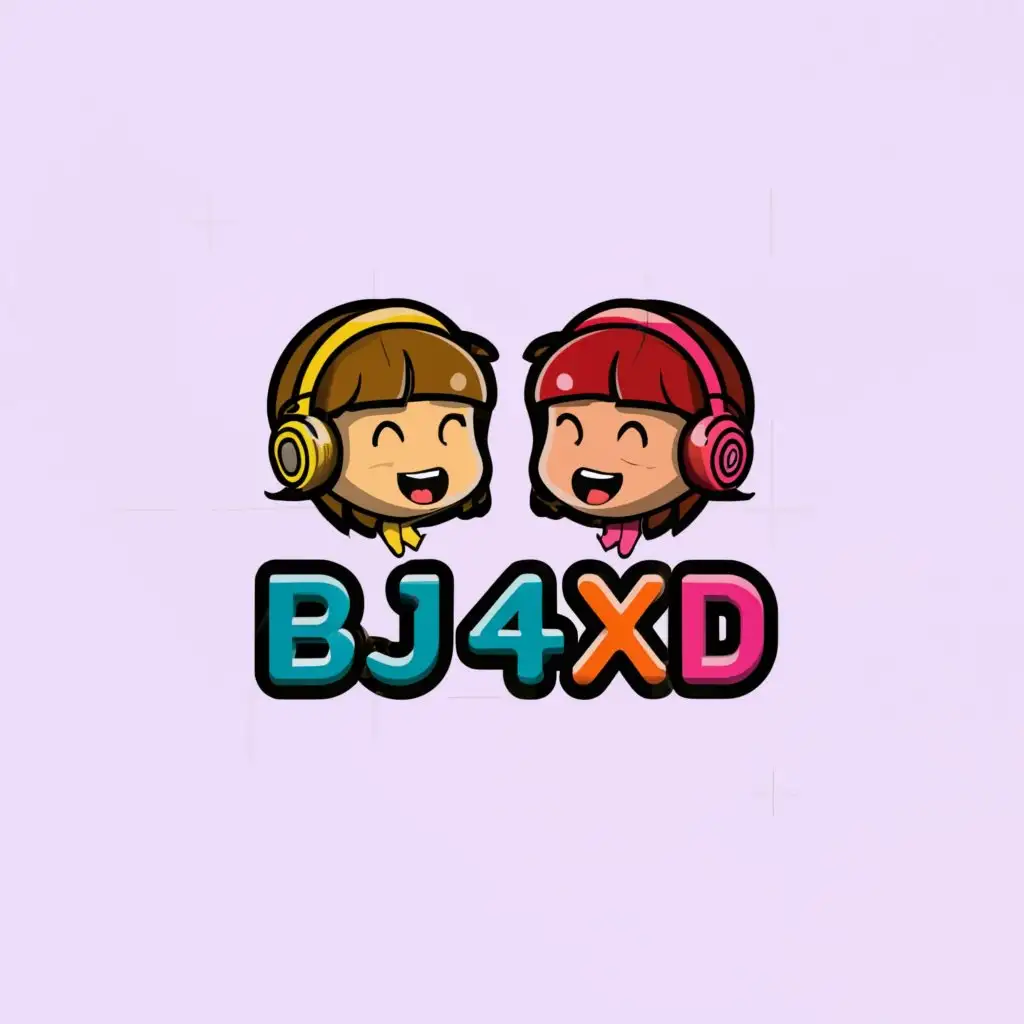 LOGO-Design-for-bj4xd-Empowering-Girls-Chat-Rooms-with-Clarity-on-a-Neutral-Background