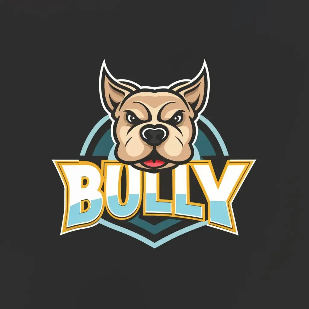 LOGO-Design-For-Bully-Bold-Typography-with-a-Playful-Animal-Theme