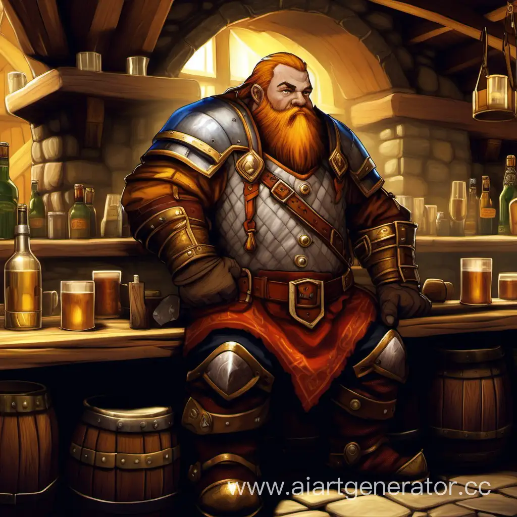 Dwarf-Paladin-Enjoying-a-Drink-in-a-Cozy-Tavern