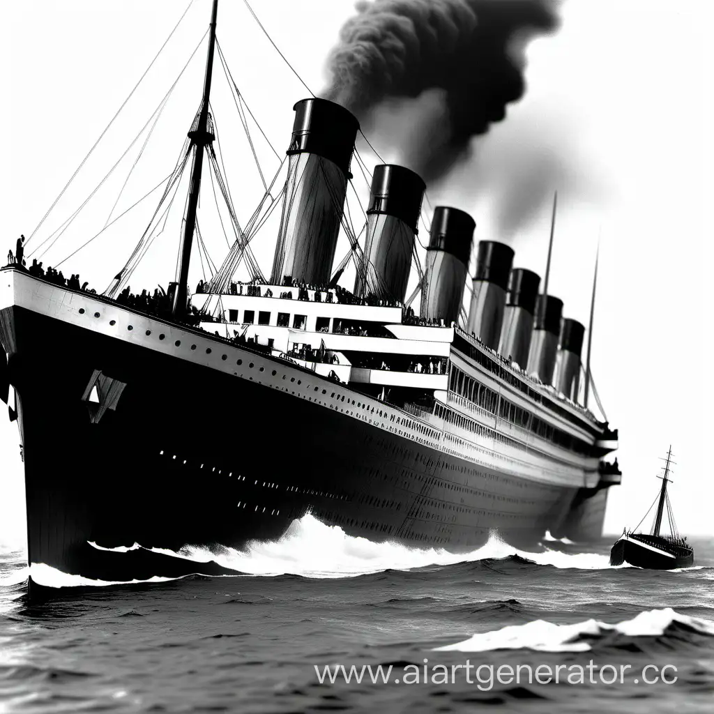Dramatic-Recreation-of-the-Titanic-Crash-in-Mesmerizing-Oceanic-Display