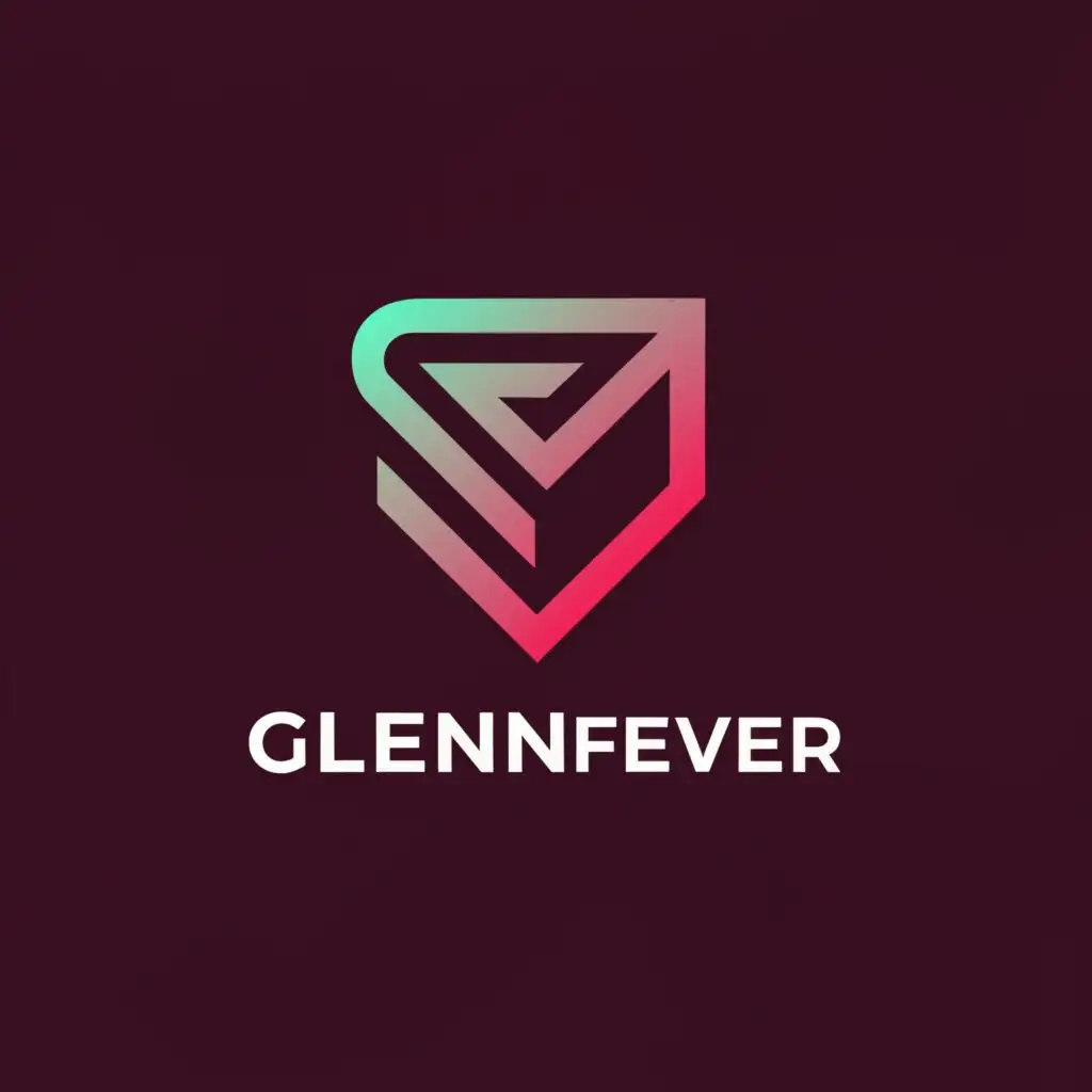 a logo design,with the text "Glennfever", main symbol:gaming,Minimalistic,be used in Entertainment industry,clear background