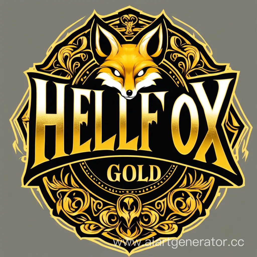 Hellish-Fox-in-Gold-and-Black