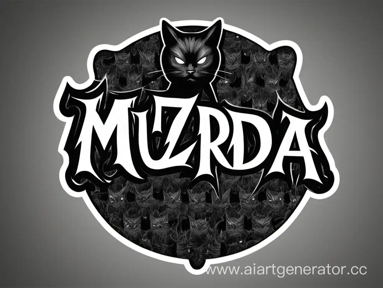 Fuzz morda logo black cat