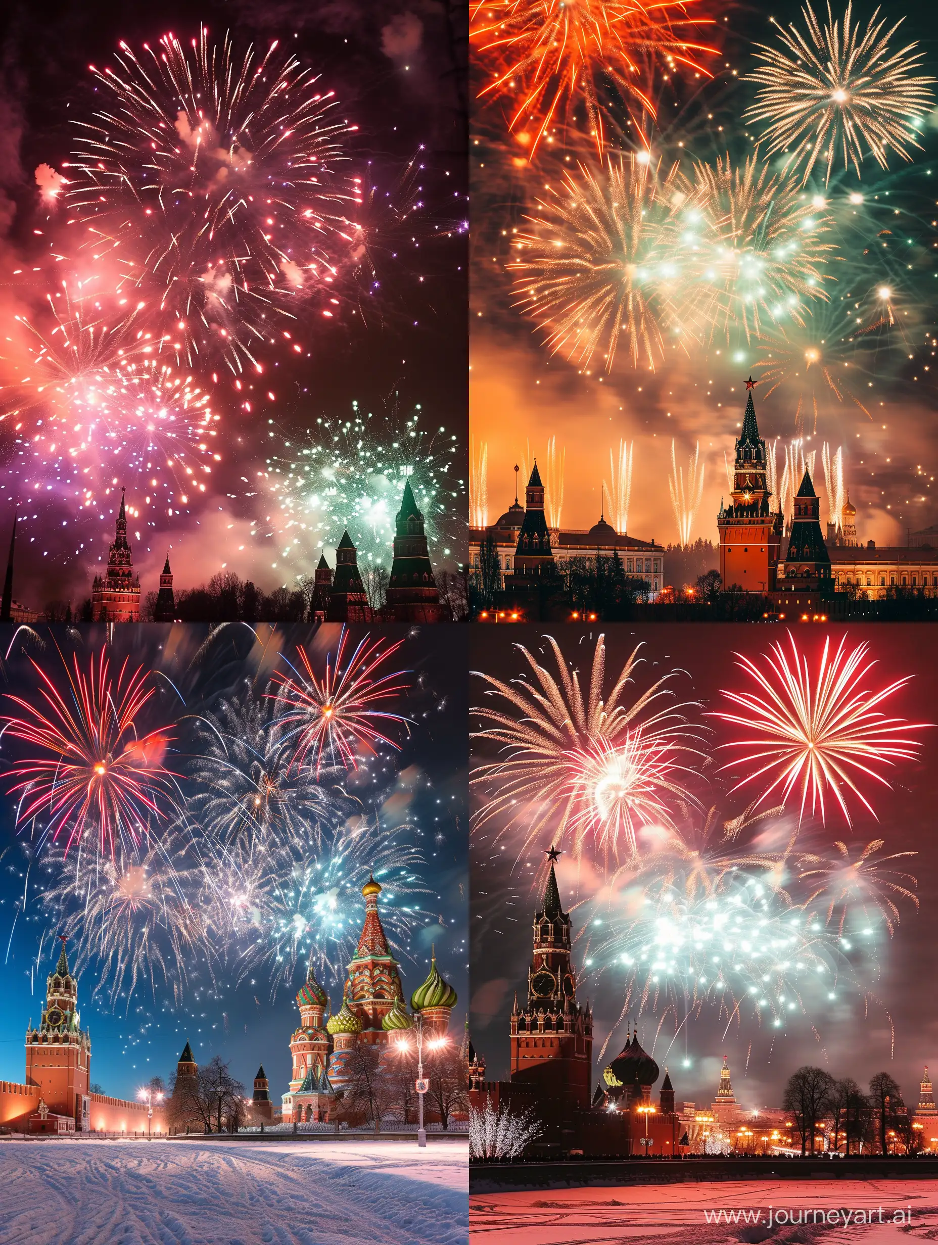 Vibrant-New-Years-Fireworks-Display-in-Russia