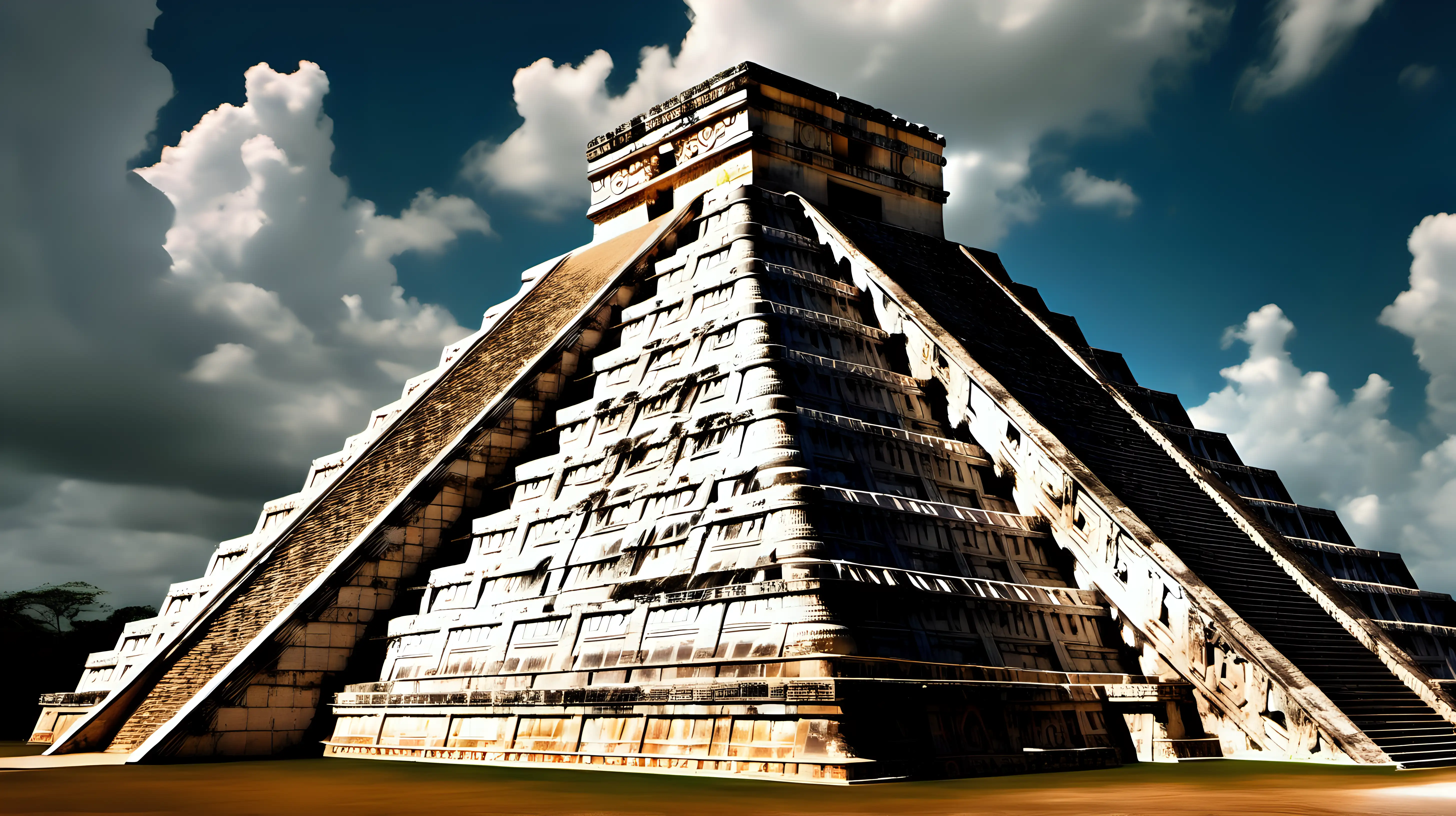 Majestic Chichen Itza Iconic Ruins in Glorious Splendor