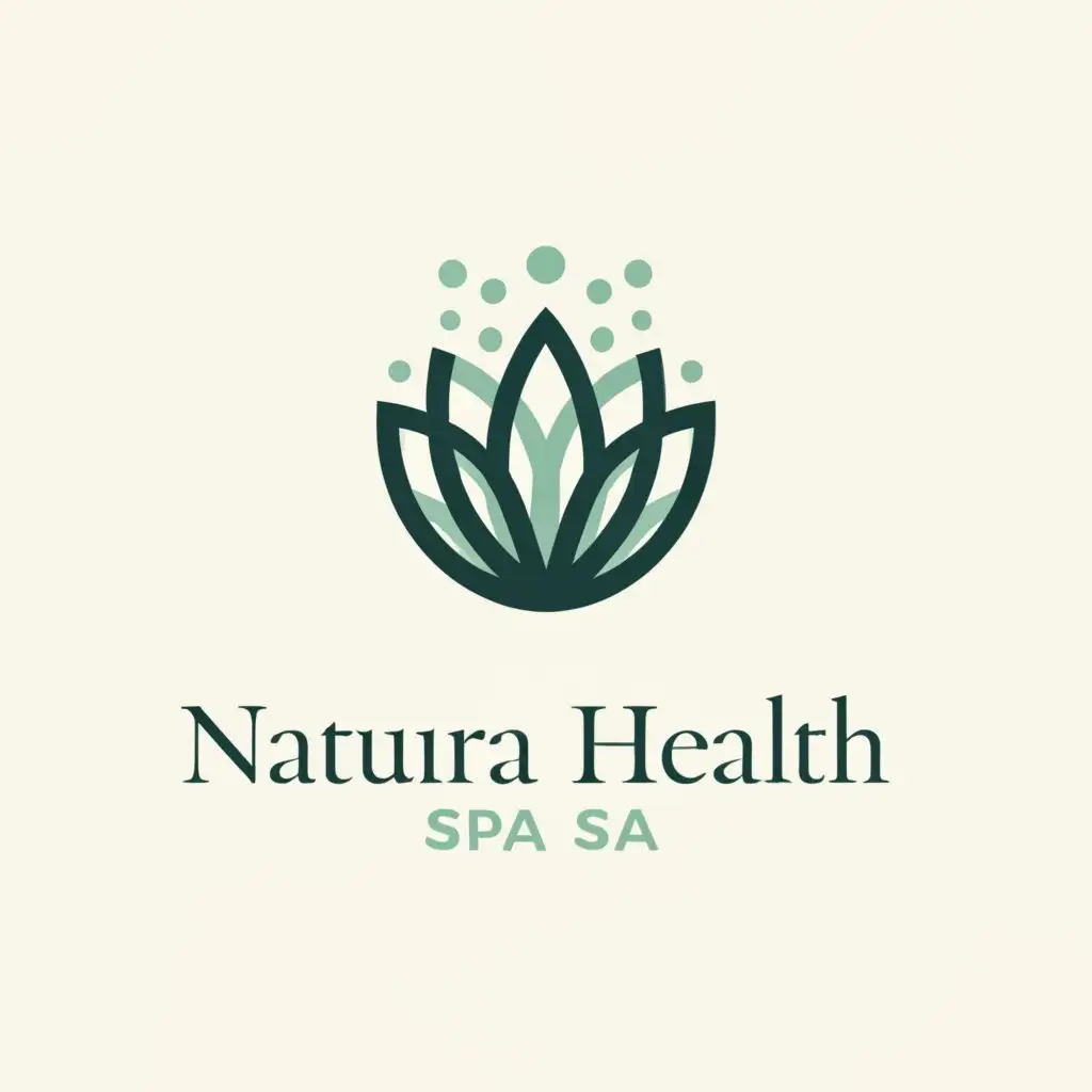 a logo design,with the text "Natural Health", main symbol:shell, therapy, sea, warm, natural,Minimalistic,be used in Beauty Spa industry,clear background