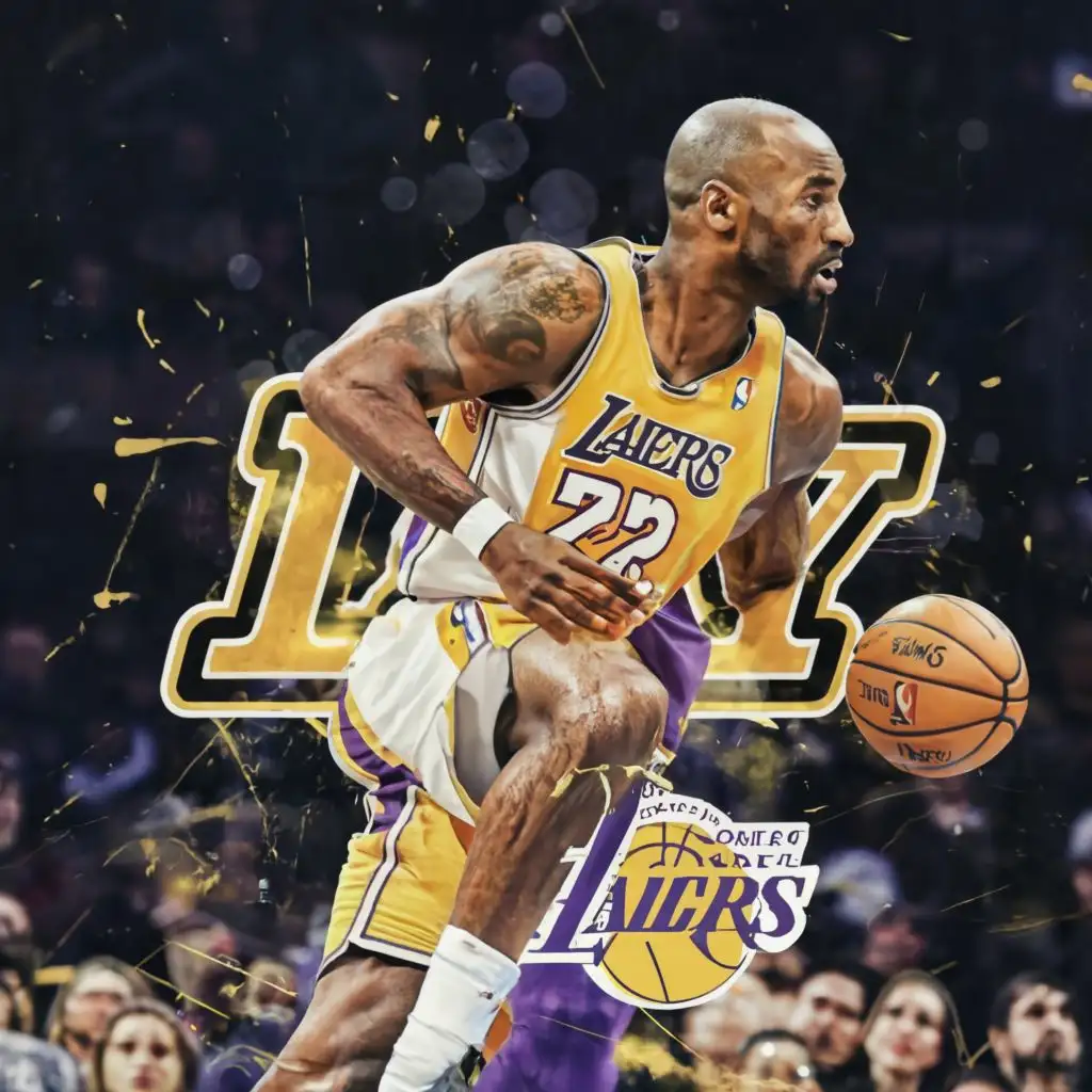 logo, Kobe Bryant, with the text "Urry", typography