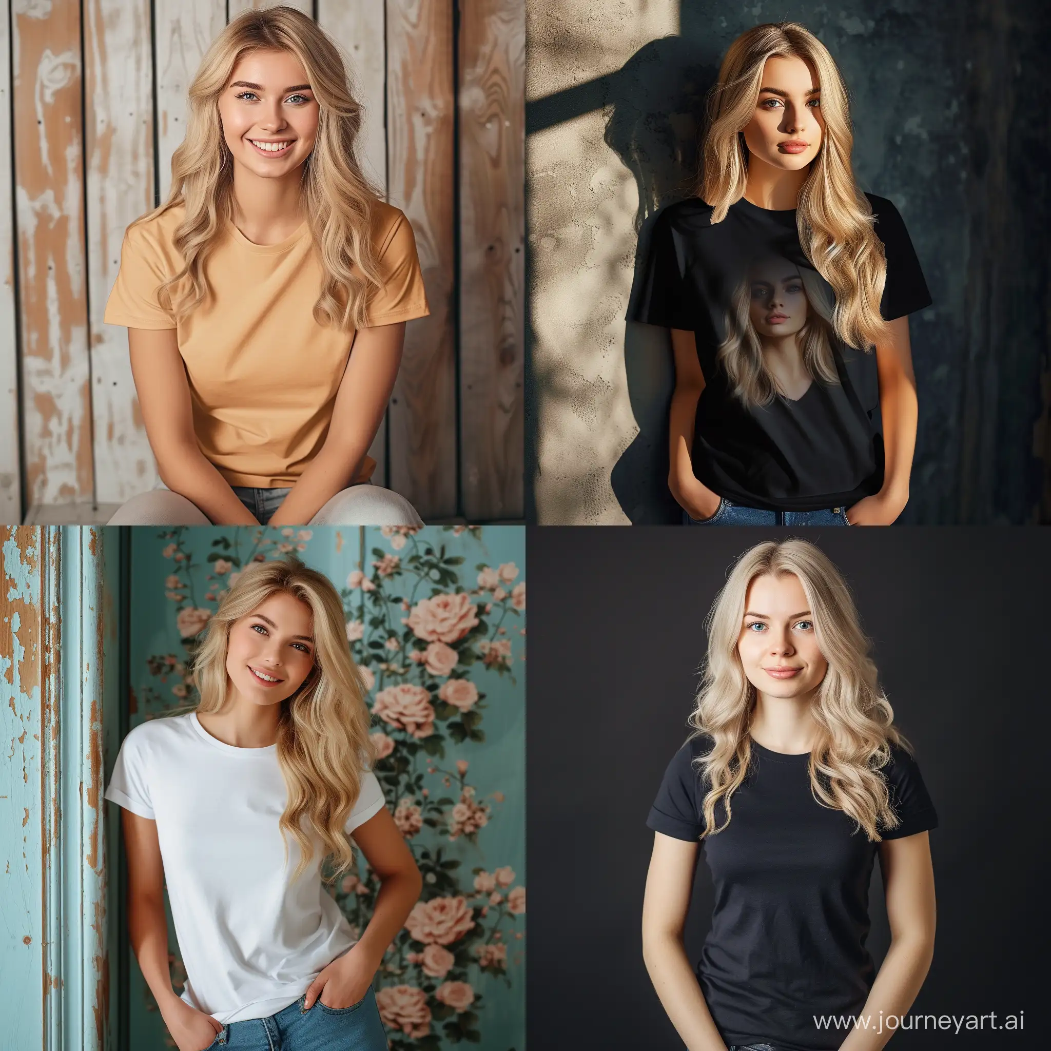 Blonde-Girl-TShirt-Mockup-with-Vibrant-Colors-and-Unique-Design