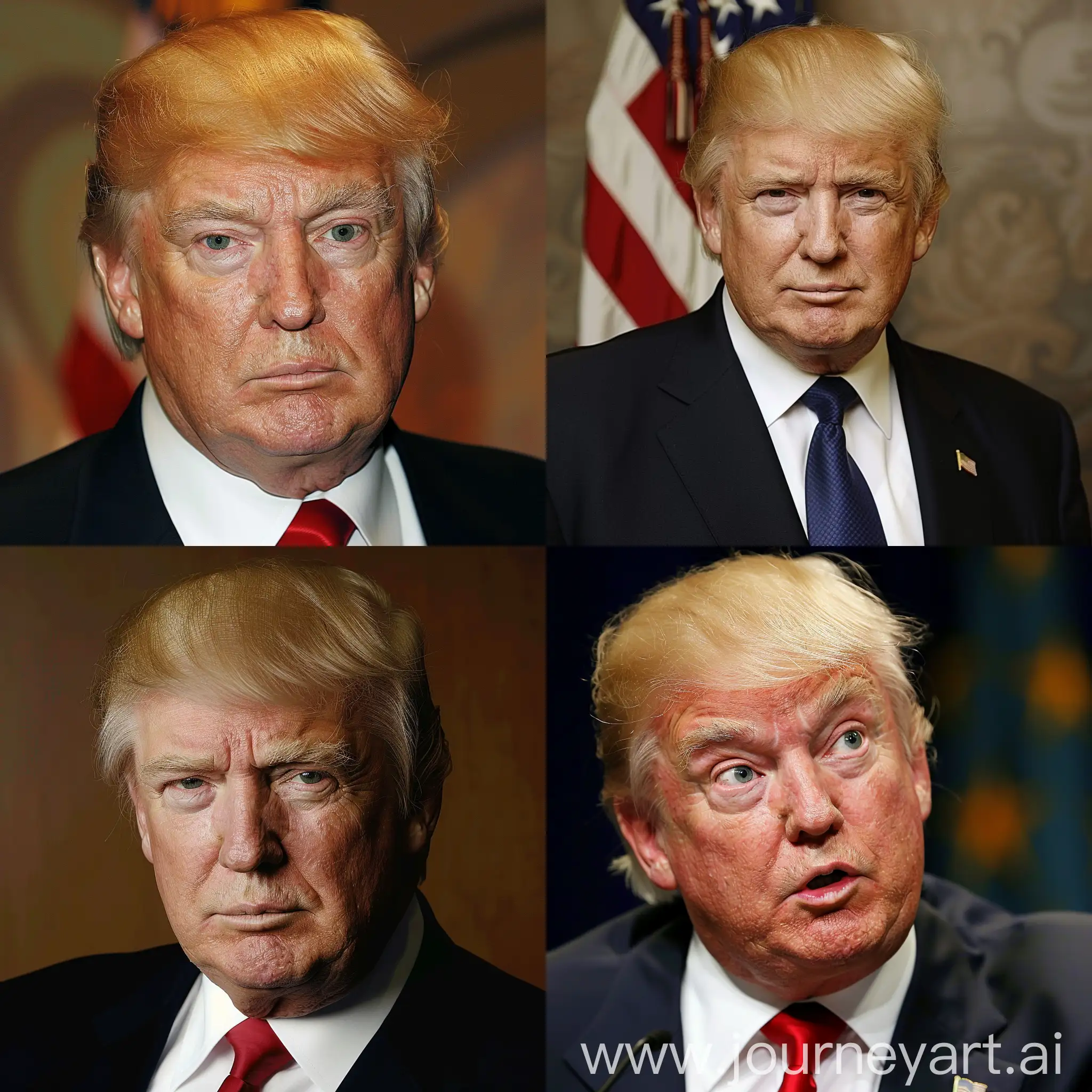 Donald-Trump-Portrait-with-American-Flag-Background