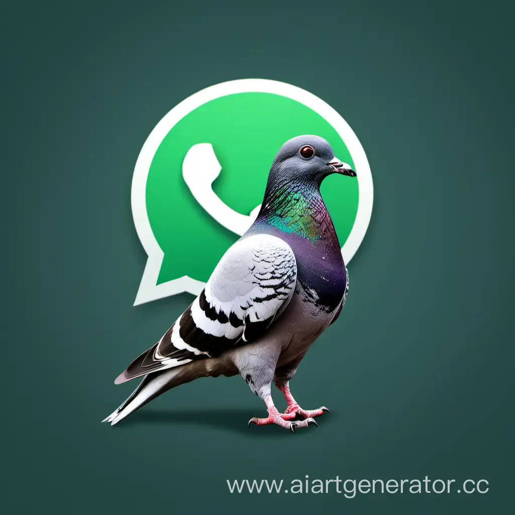 WhatsApp pigeon