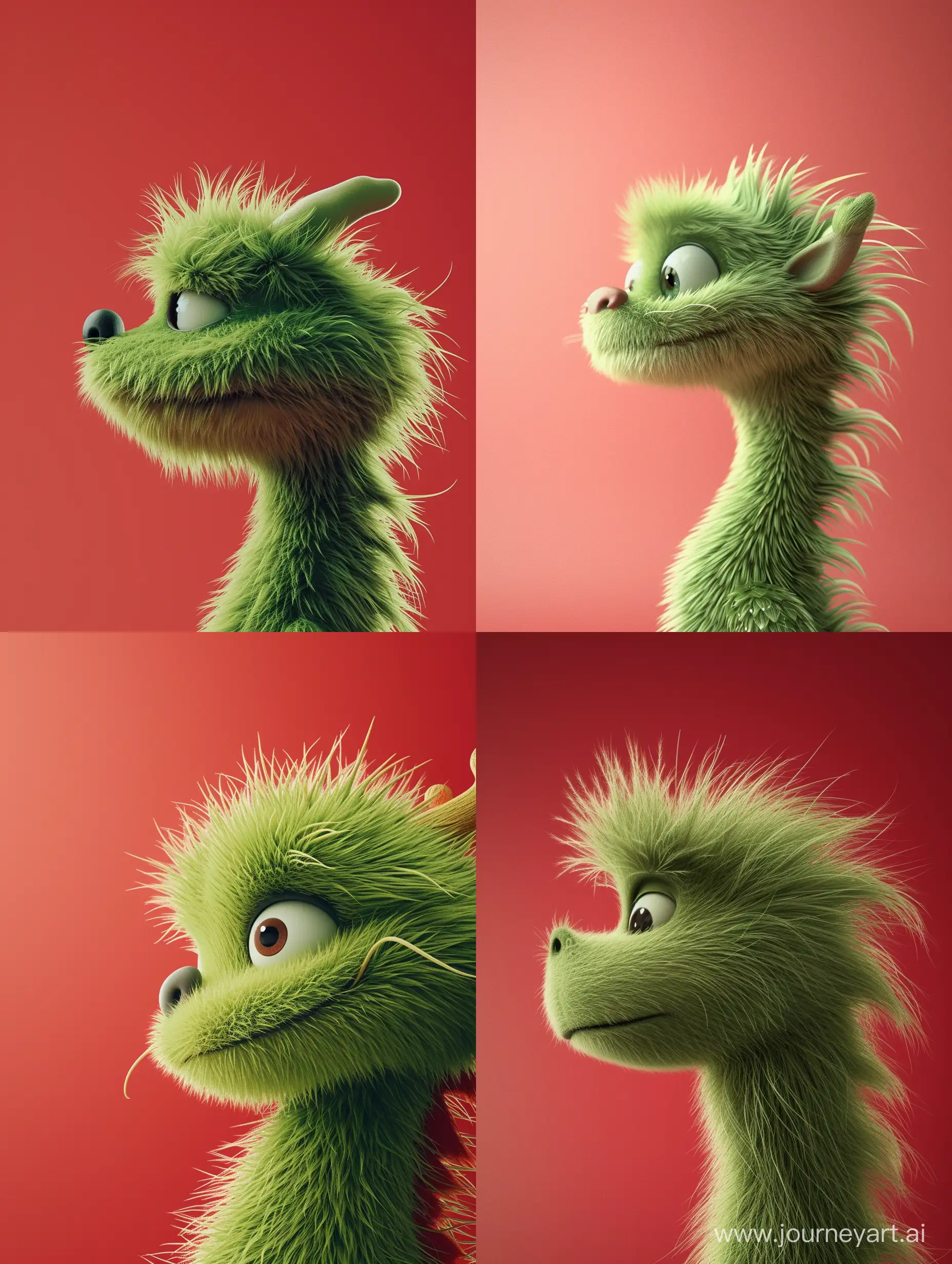 Adorable-Green-Chinese-Dragon-Head-in-Pixar-Style