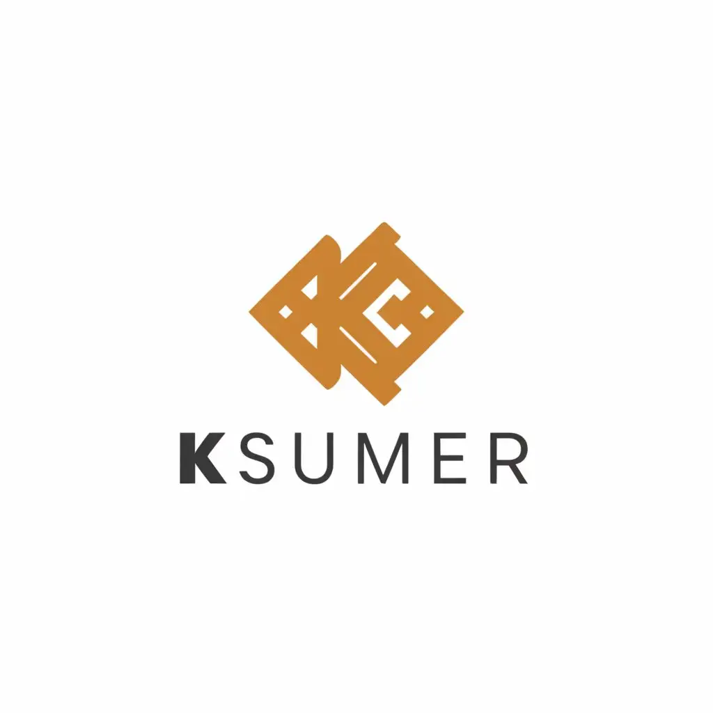 a logo design,with the text "K.Sumer", main symbol:Minimalistic,Minimalistic,clear background