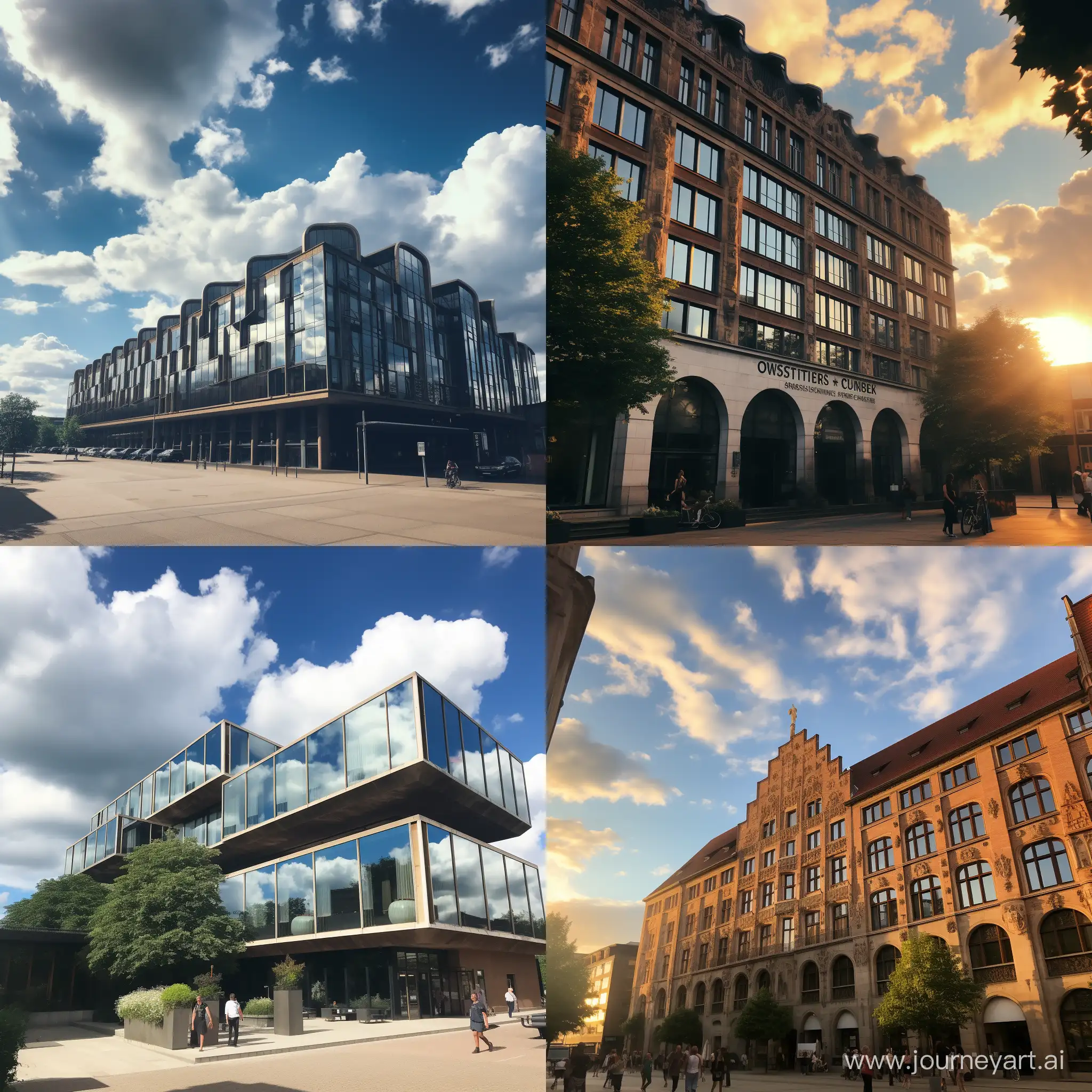 GWS Gesellschaft für Warenwirtschaft Münster Gebäude Münster  mit Cloud Style, Digitalisierung und sehr viele modernen Menschen