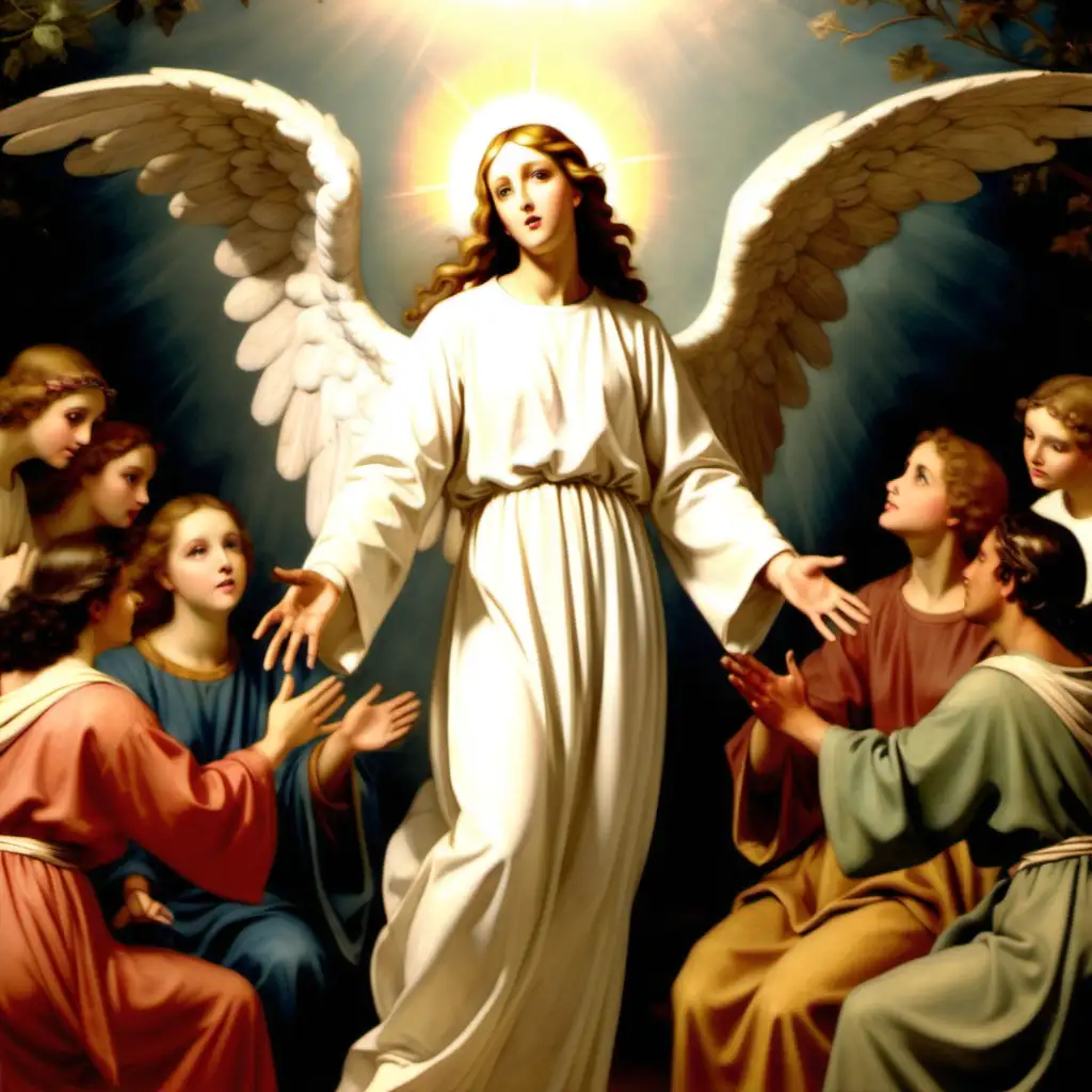 Comforting Angel Assures Women Seeking Jesus