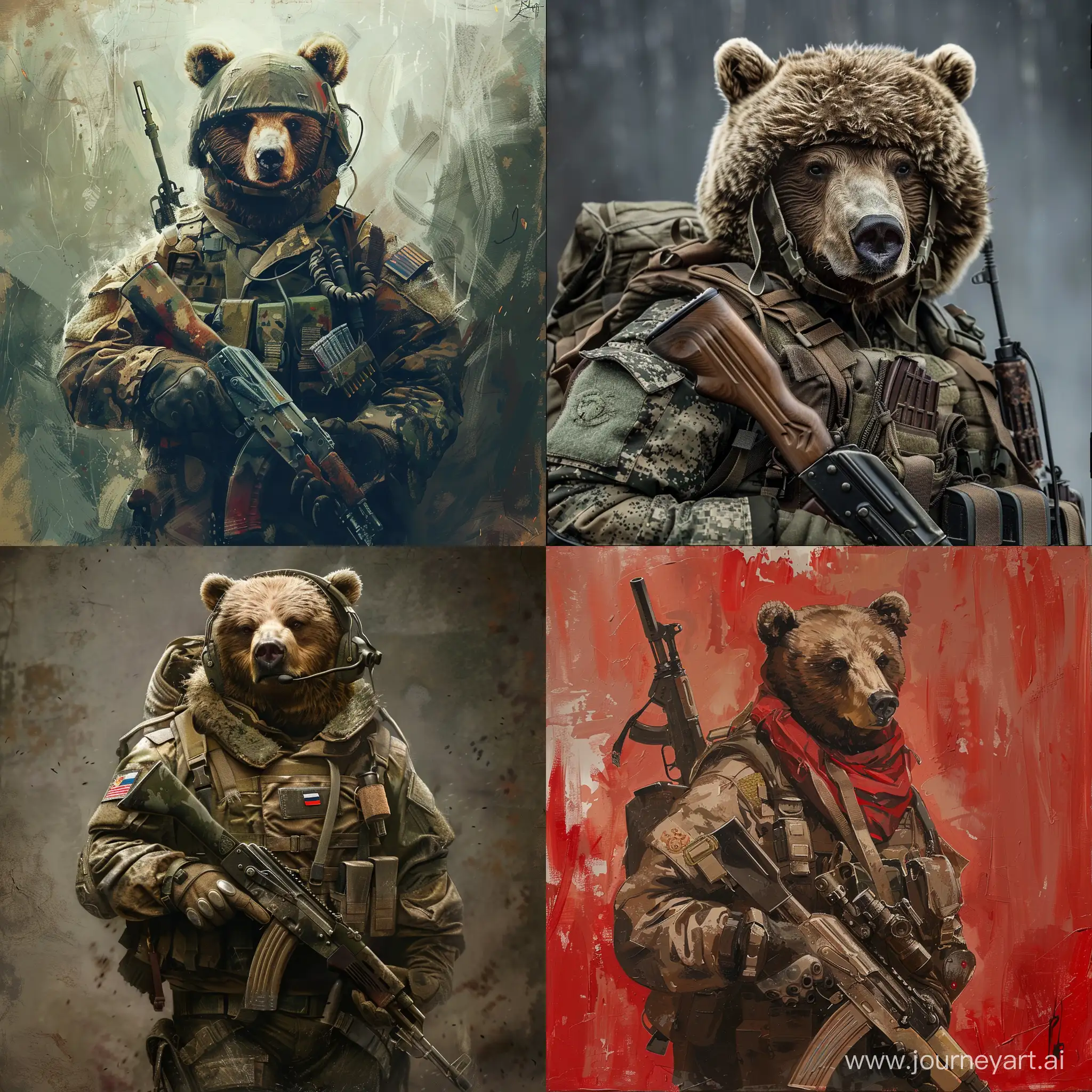 Modern-Russian-Soldier-Bear-in-Vibrant-Colors