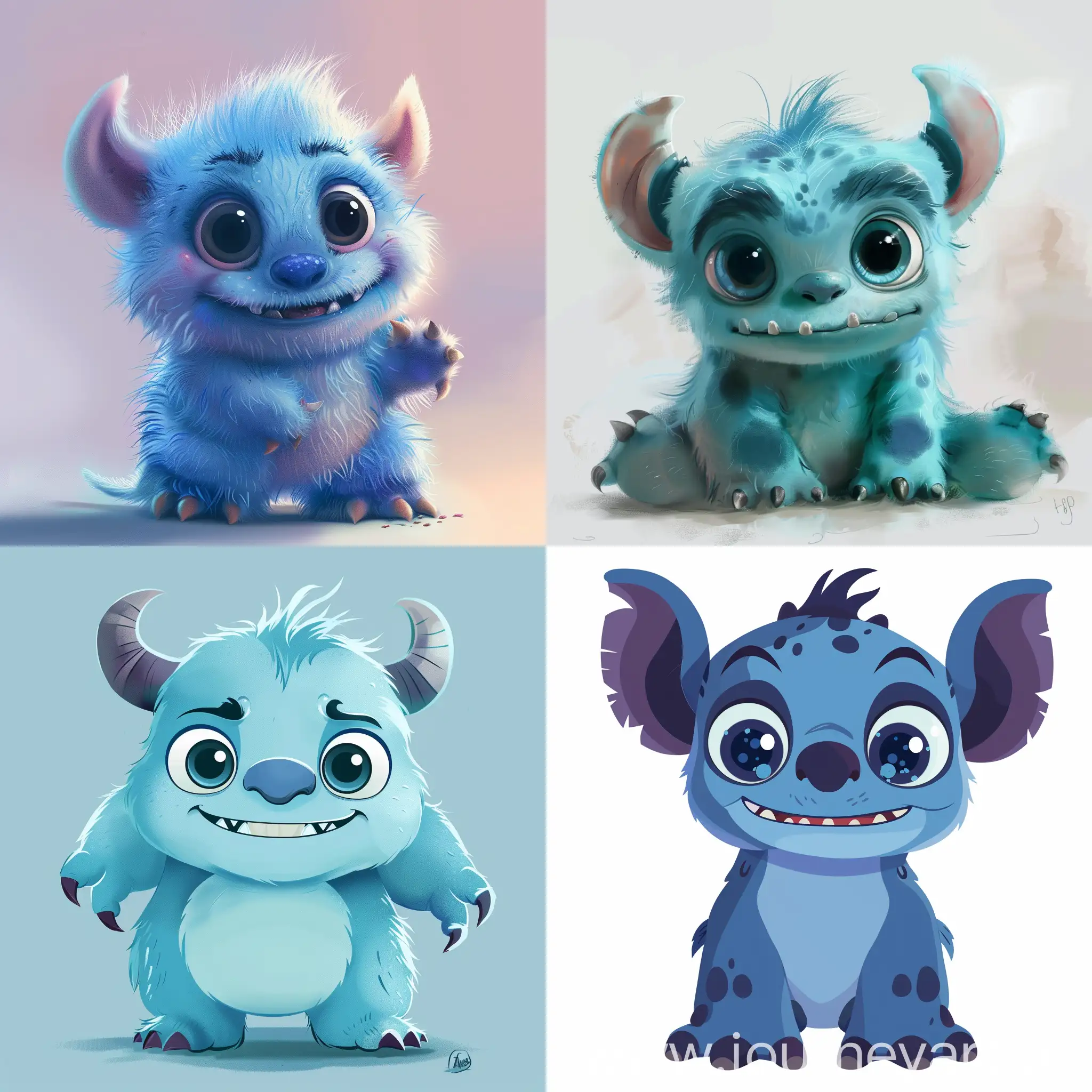 Adorable-DisneyStyle-Little-Monster-Playful-and-Sweet-Creature-Art