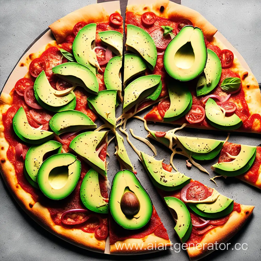 Delicious-Avocado-Pizza-A-Perfect-Blend-of-Creaminess-and-Crispiness