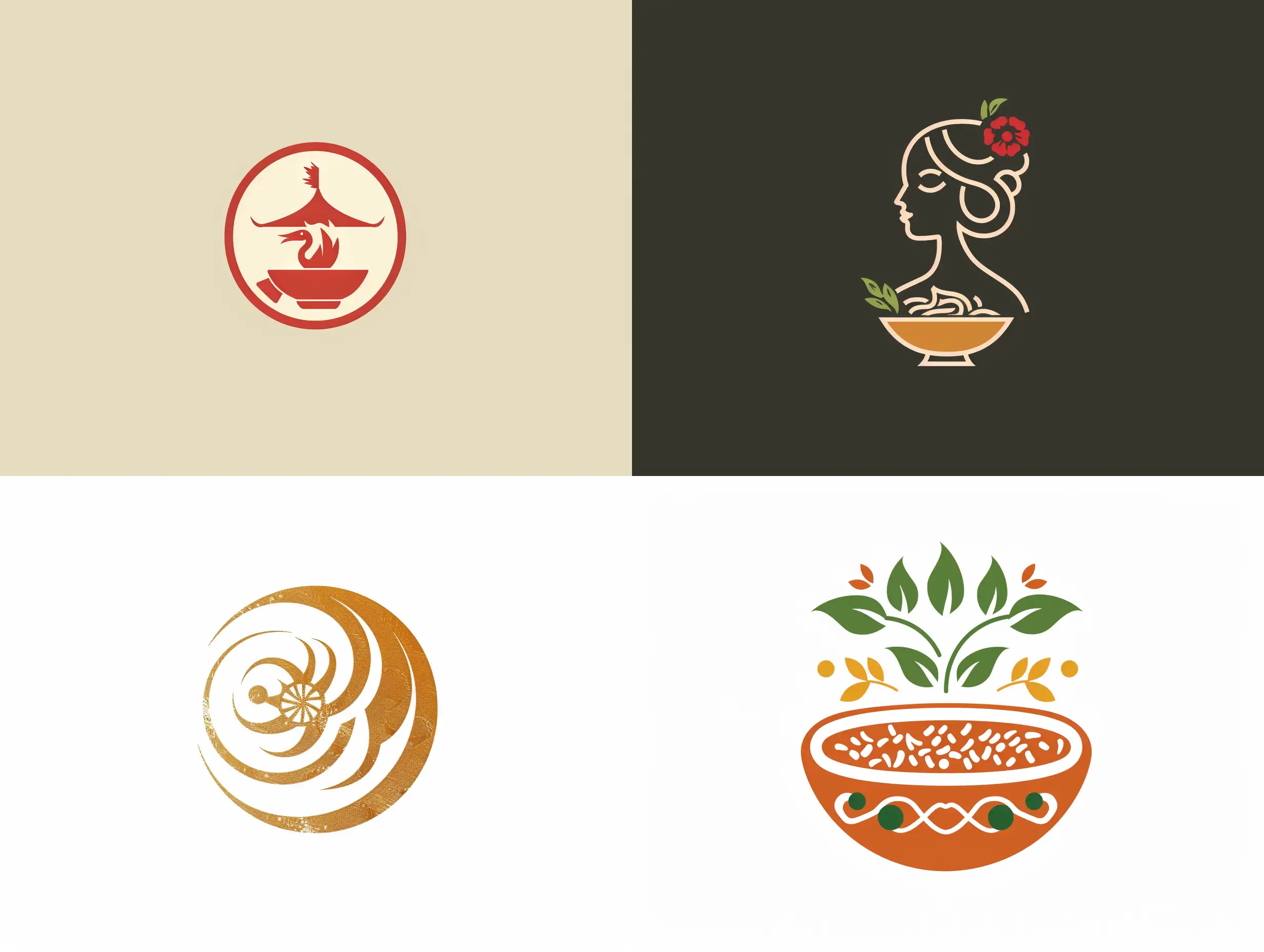 Make a logo of "SRISHTI BRIYANI HOUSE AND FAST-FOOD"