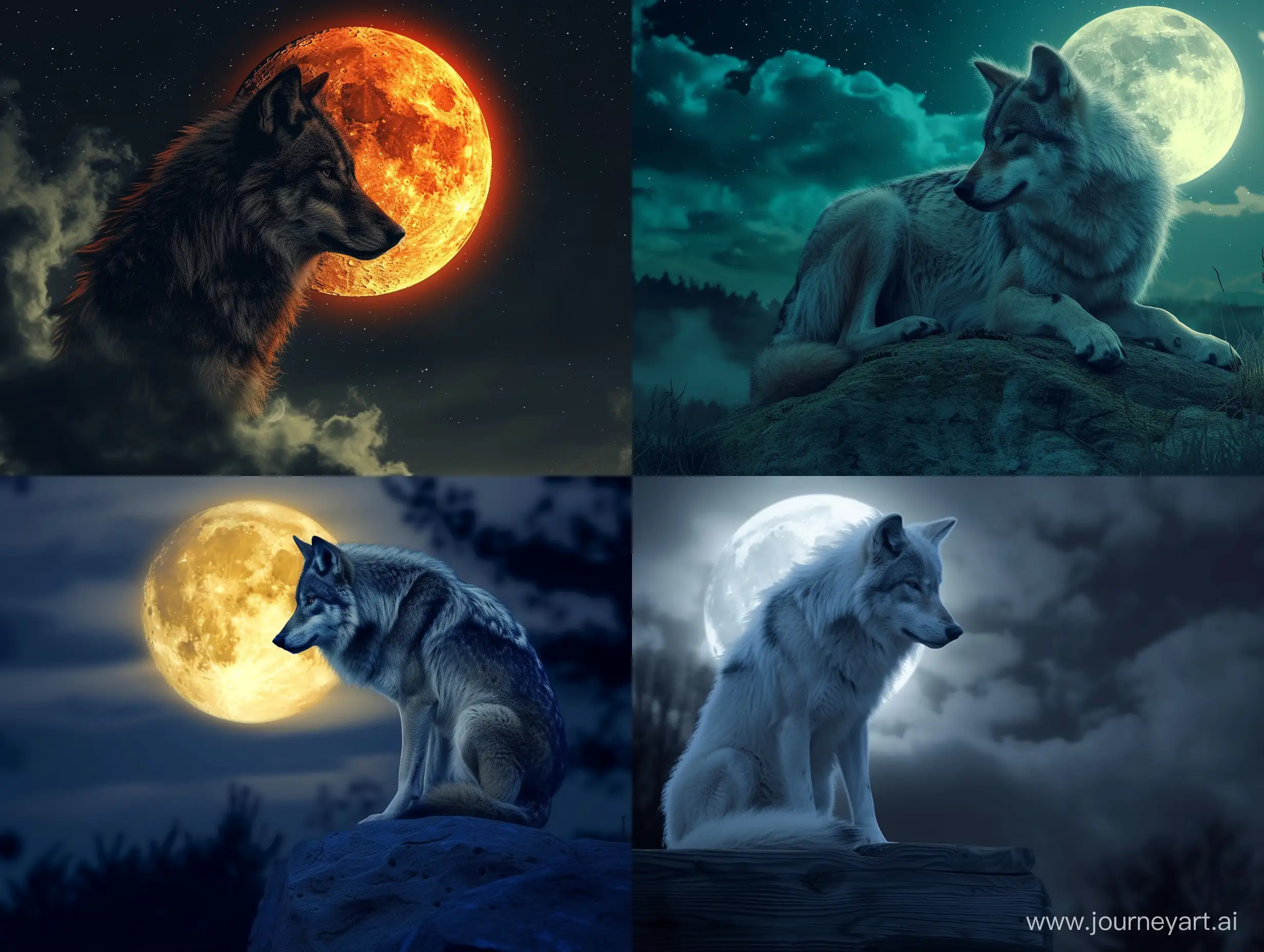 Волчье полнолуние магия мистика