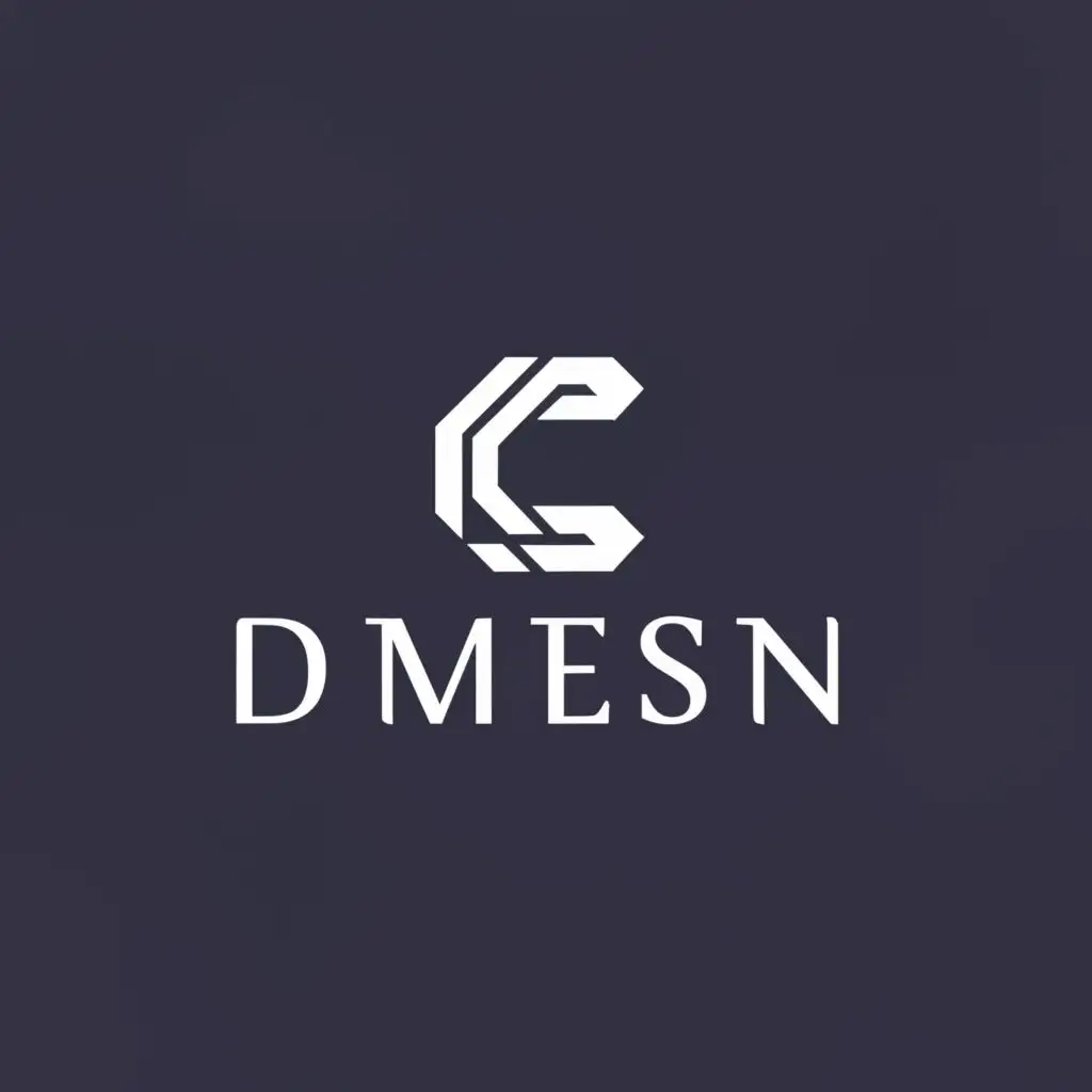 a logo design,with the text "D I M E N S I O N", main symbol:C O N T E N T  C R E A T I O N,Moderate,be used in Finance industry,clear background