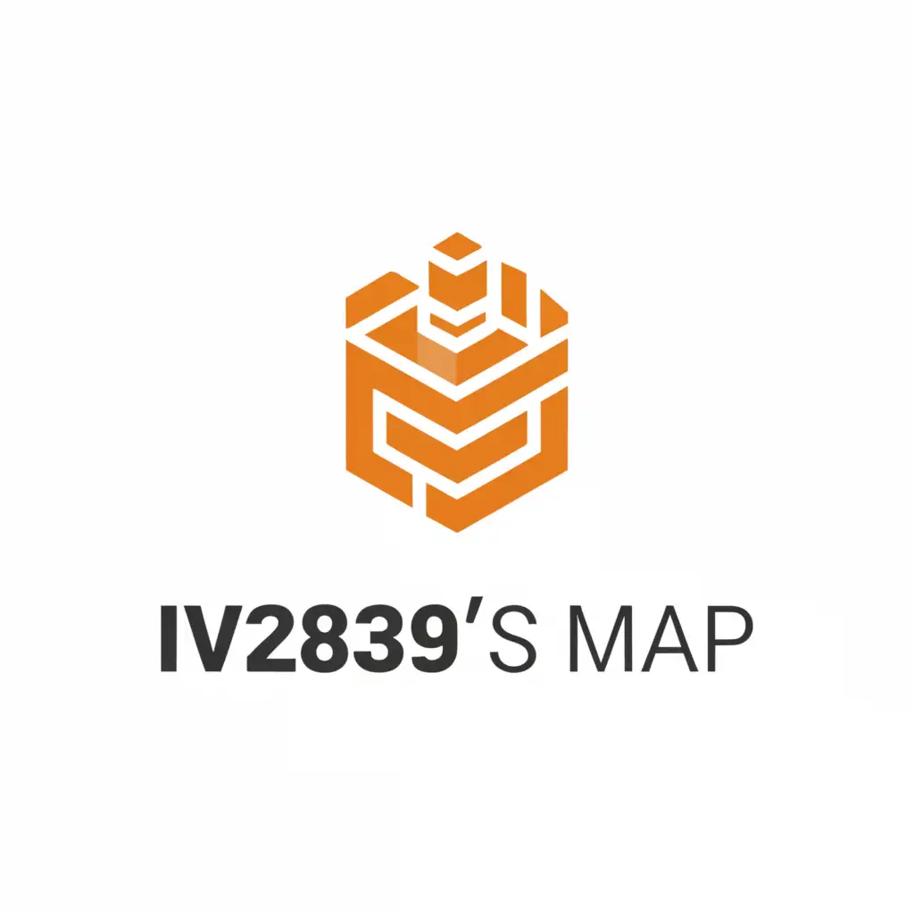 a logo design,with the text "Iv2839's map:s ", main symbol:Brick,Moderate,be used in Construction industry,clear background