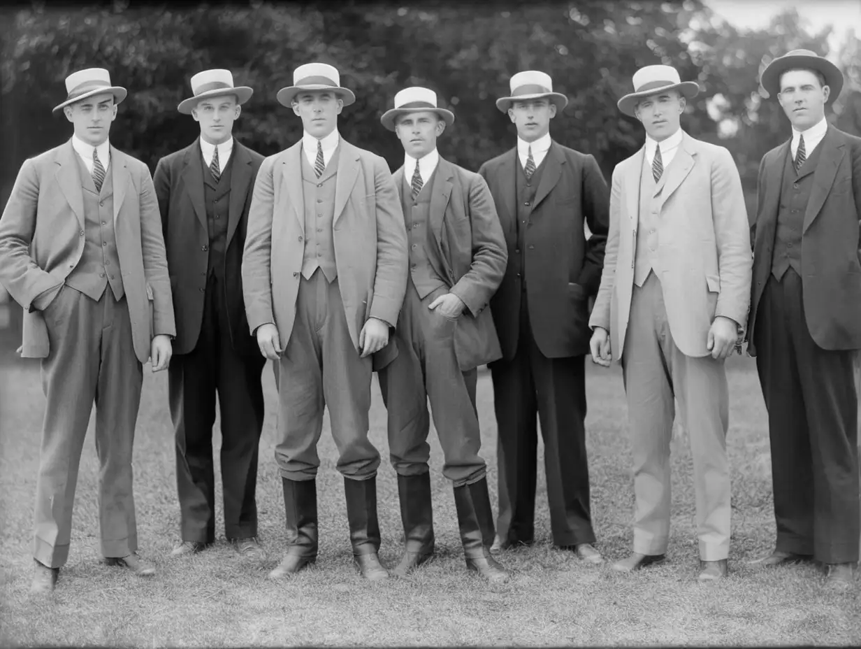 1924 Tulsa group of White men