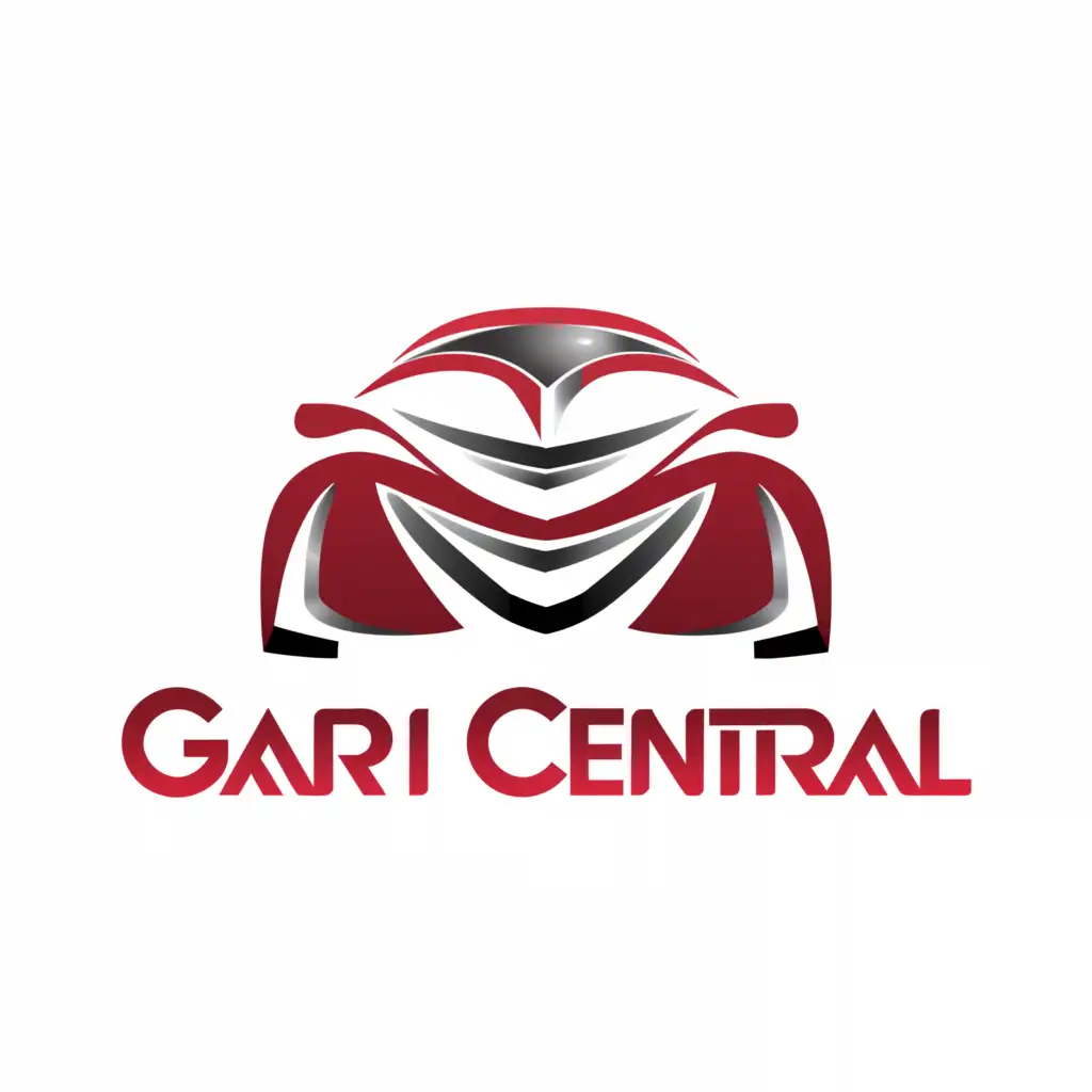 a logo design,with the text "GARI CENTRAL", main symbol:AUTO CAR PARTS,complex,be used in Automotive industry,clear background