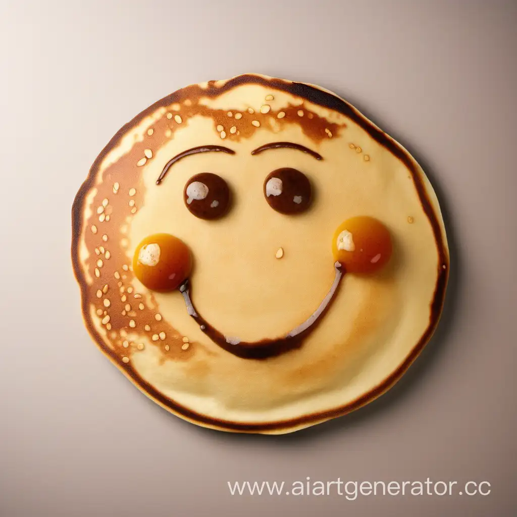 Joyful-Pancake-Art-Smiling-Delight-on-a-Plate