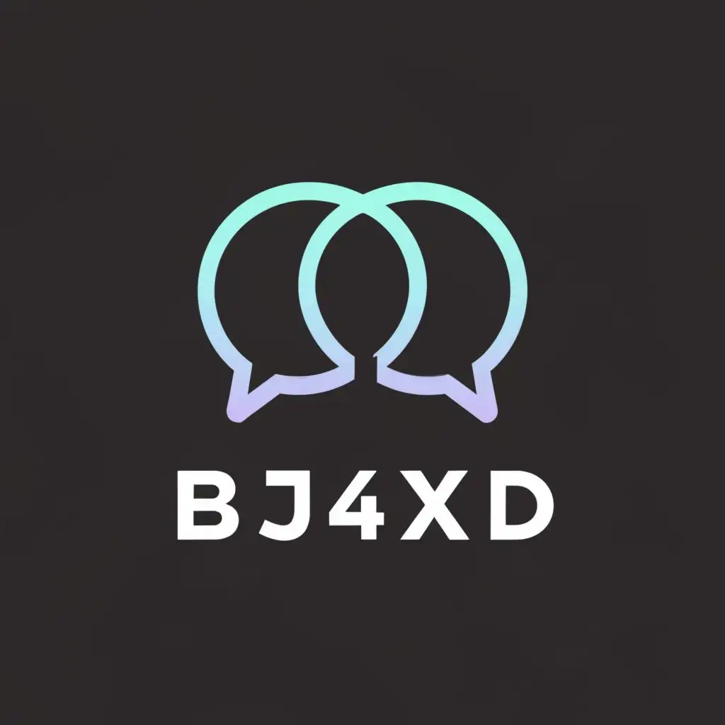 a logo design,with the text "BJ4XD", main symbol:chatroom,Moderate,clear background