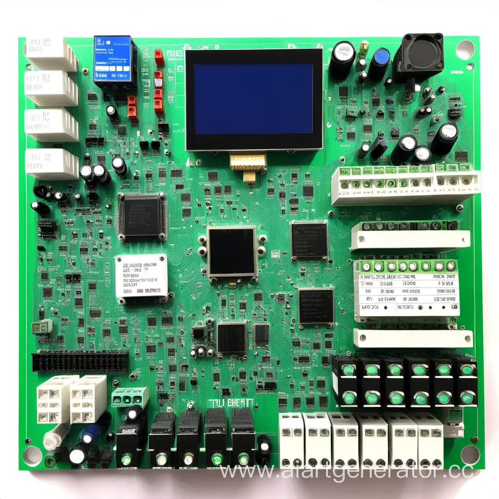 Advanced-Subnet-Control-Board-with-WiFi-Module-and-Large-Display