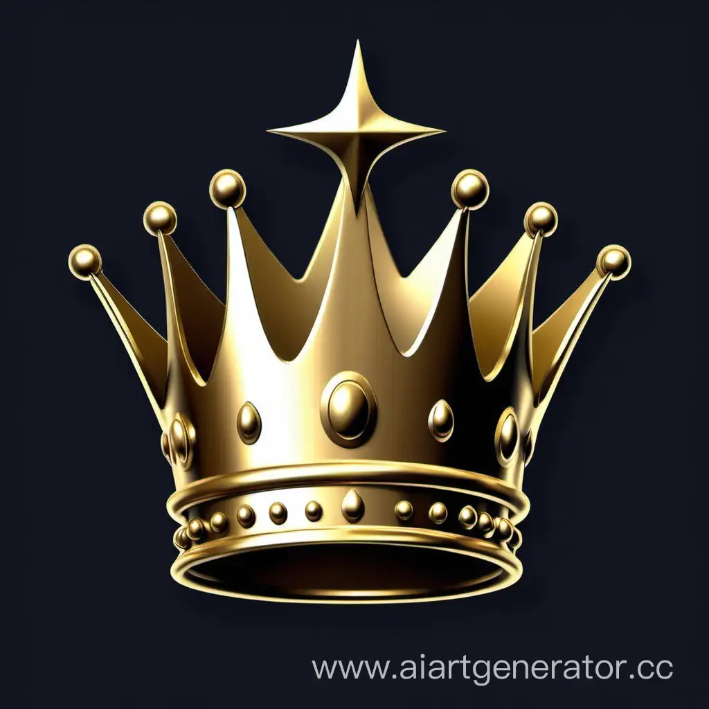 Regal-Gold-Crown-Emblem-in-Transparent-PNG