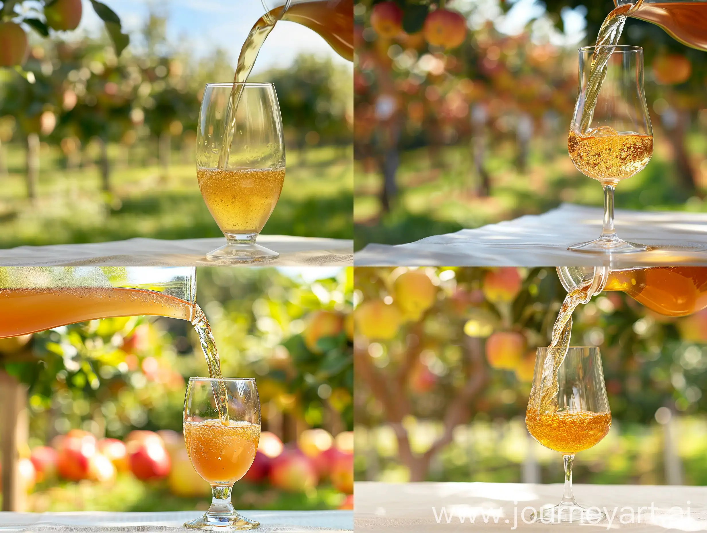 Refreshing-Murky-Apple-Juice-in-Traditional-Orchard-Setting