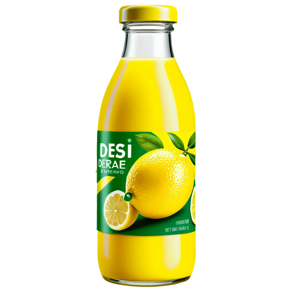 A lemon beverage with desi twist in 160ml bottle