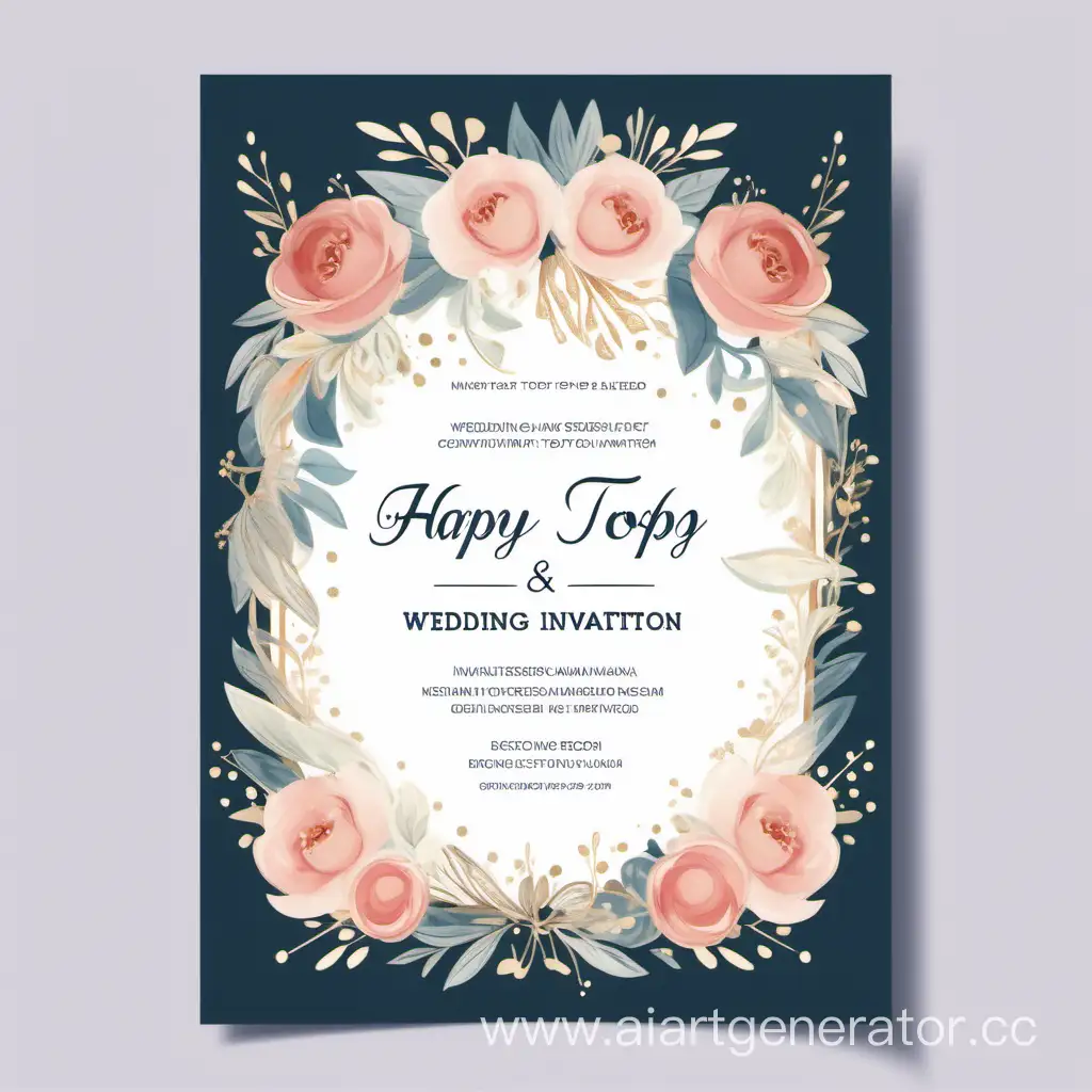 Joyful-Wedding-Invitation-Top-Style-Model