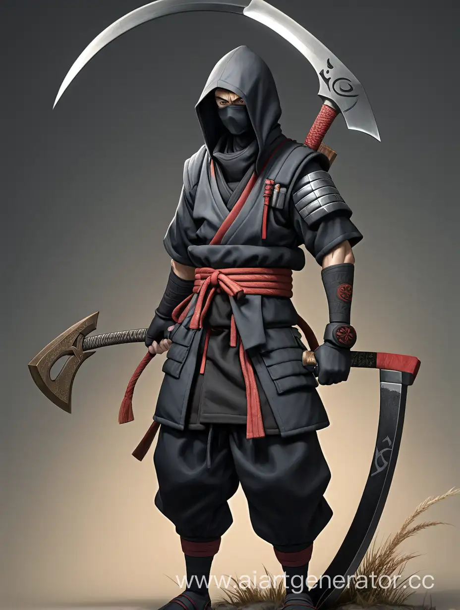 Stealthy-Shinobi-Wielding-a-Deadly-Scythe-Ninja-Art-Image