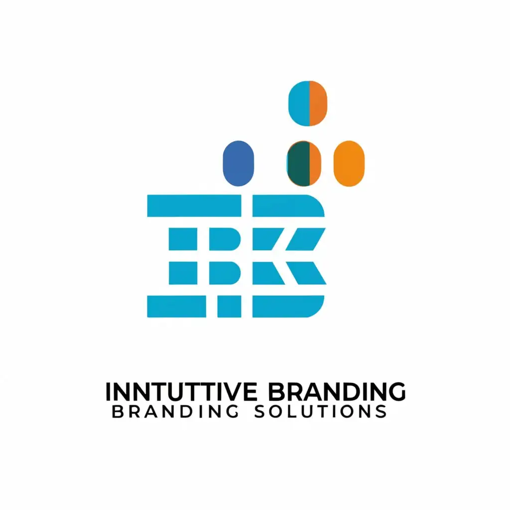 a logo design,with the text "Intuitive Branding Solutions", main symbol:Typography-Based, Tech IBM Logo redesigned as IBS,Minimalistic,be used in Technology industry,clear background