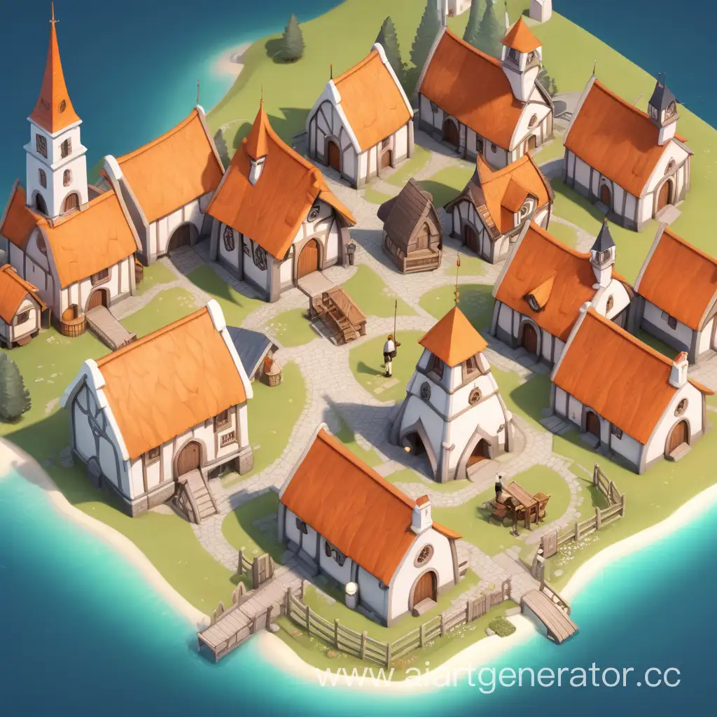 Fantasy-Village-Top-View-with-Forge-Church-and-Administration-Building