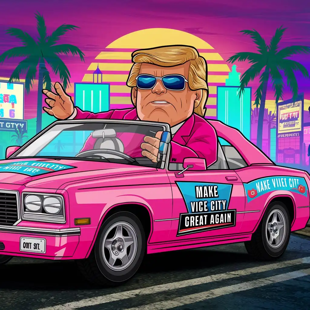 grand theft auto vice city Donald trump