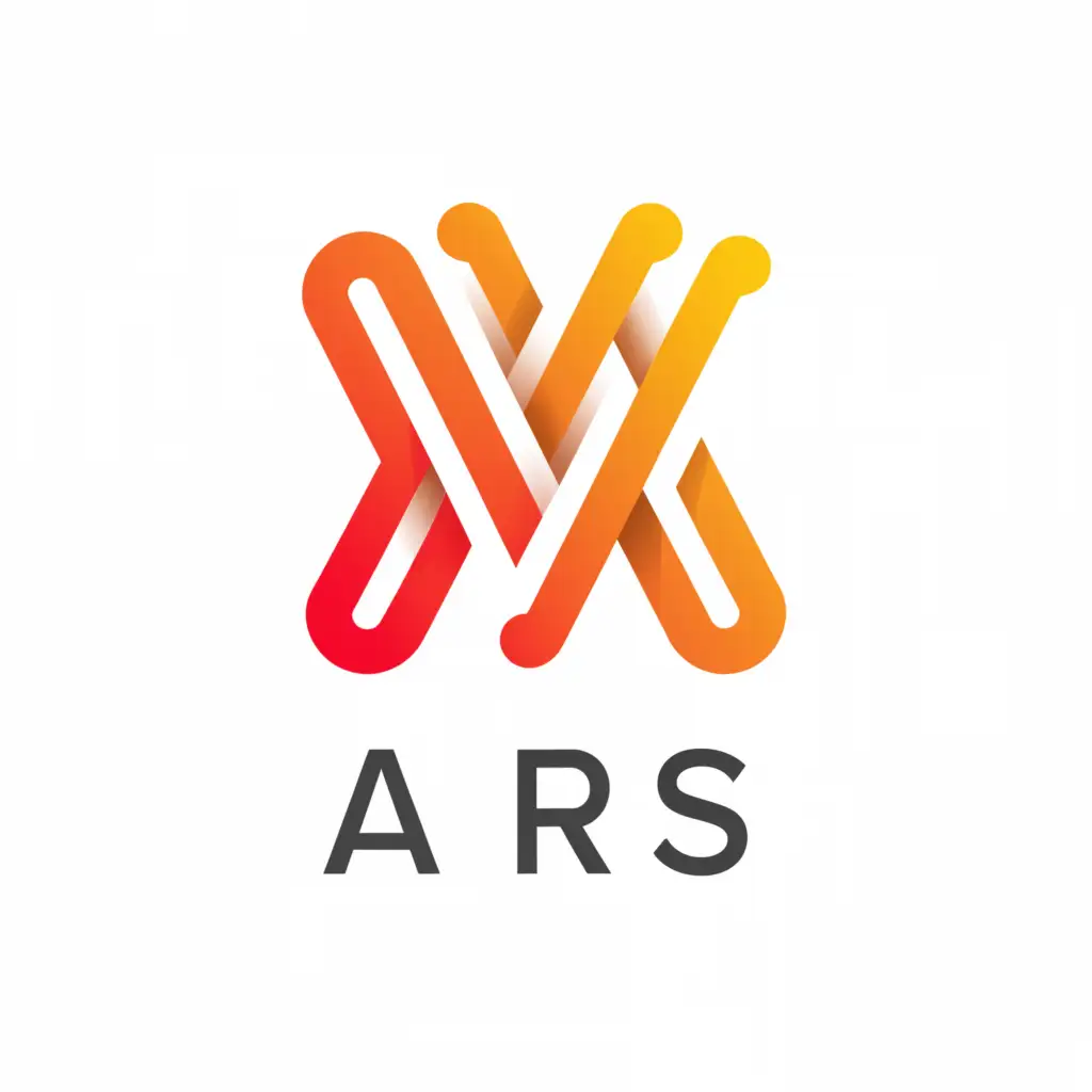 a logo design,with the text "ARS ", main symbol:ARS,complex,be used in Internet industry,clear background