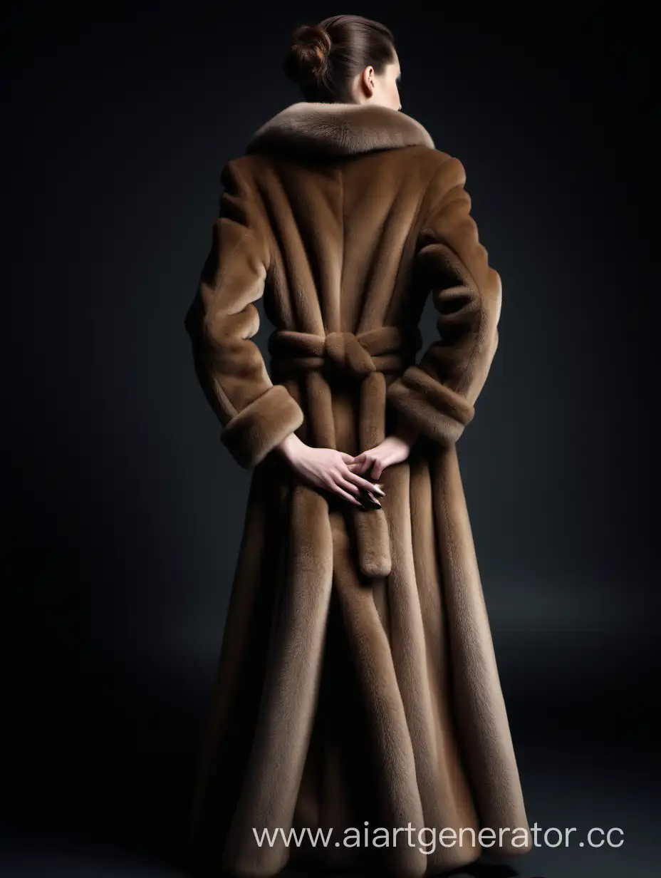 Girl-Restrained-in-Elegant-Sable-Coat