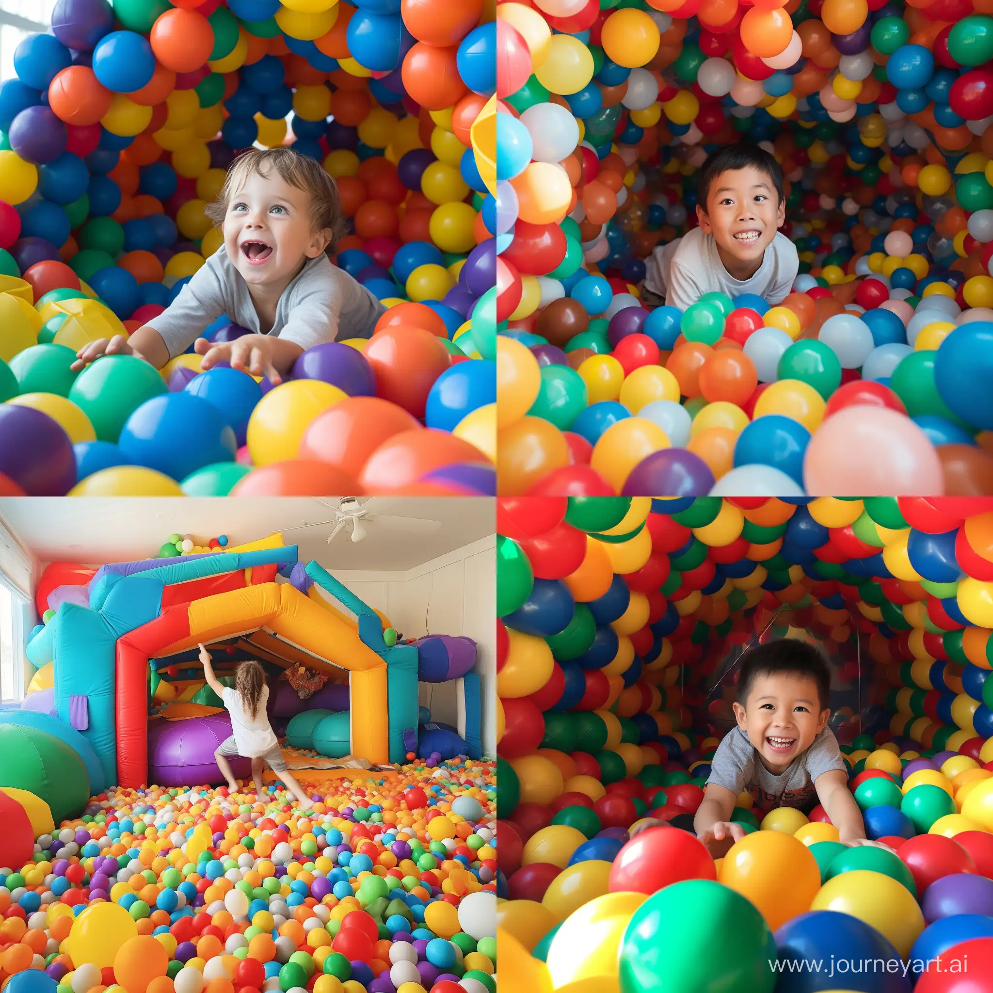 Kids Ball Pit Tents and Tunnels