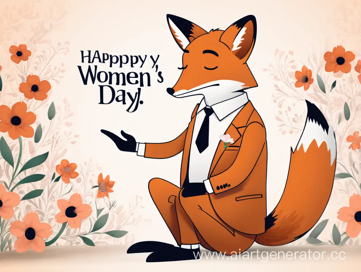 Mr-Fox-Congratulates-on-International-Womens-Day-with-Floral-Bouquet