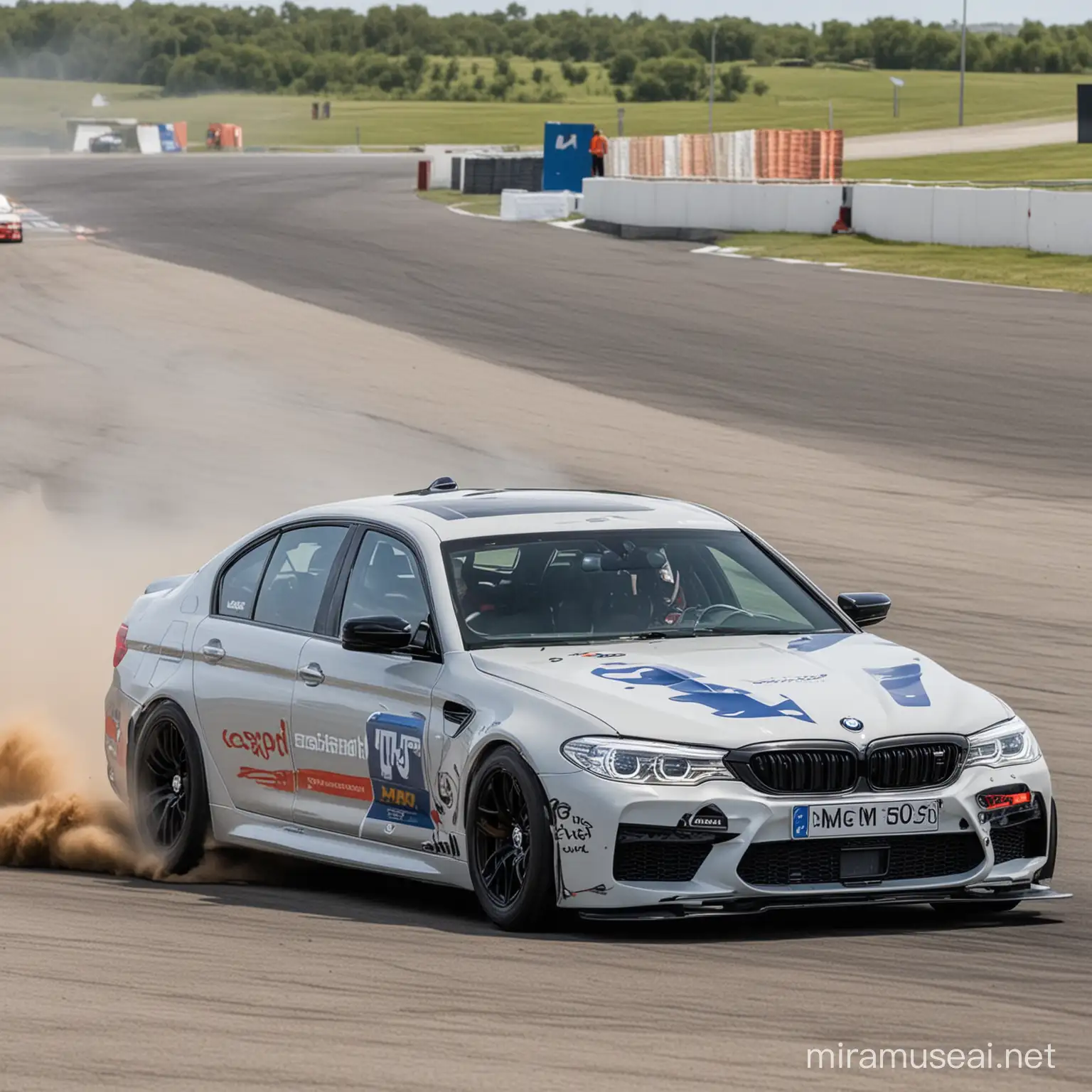 BMW m5 driver that broke a recod for logest drift
